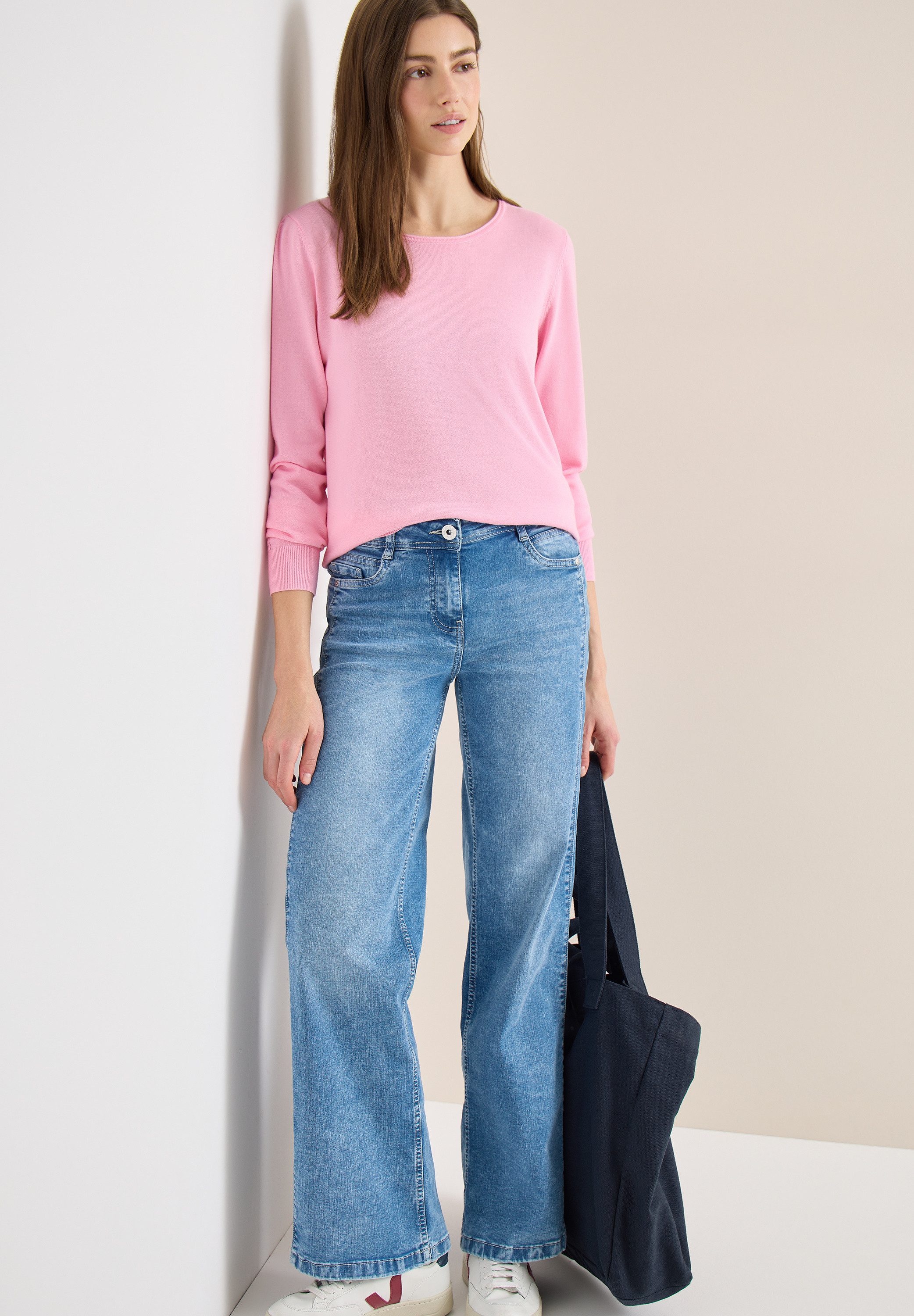 CECIL Strickpullover aus Feinstrick günstig online kaufen