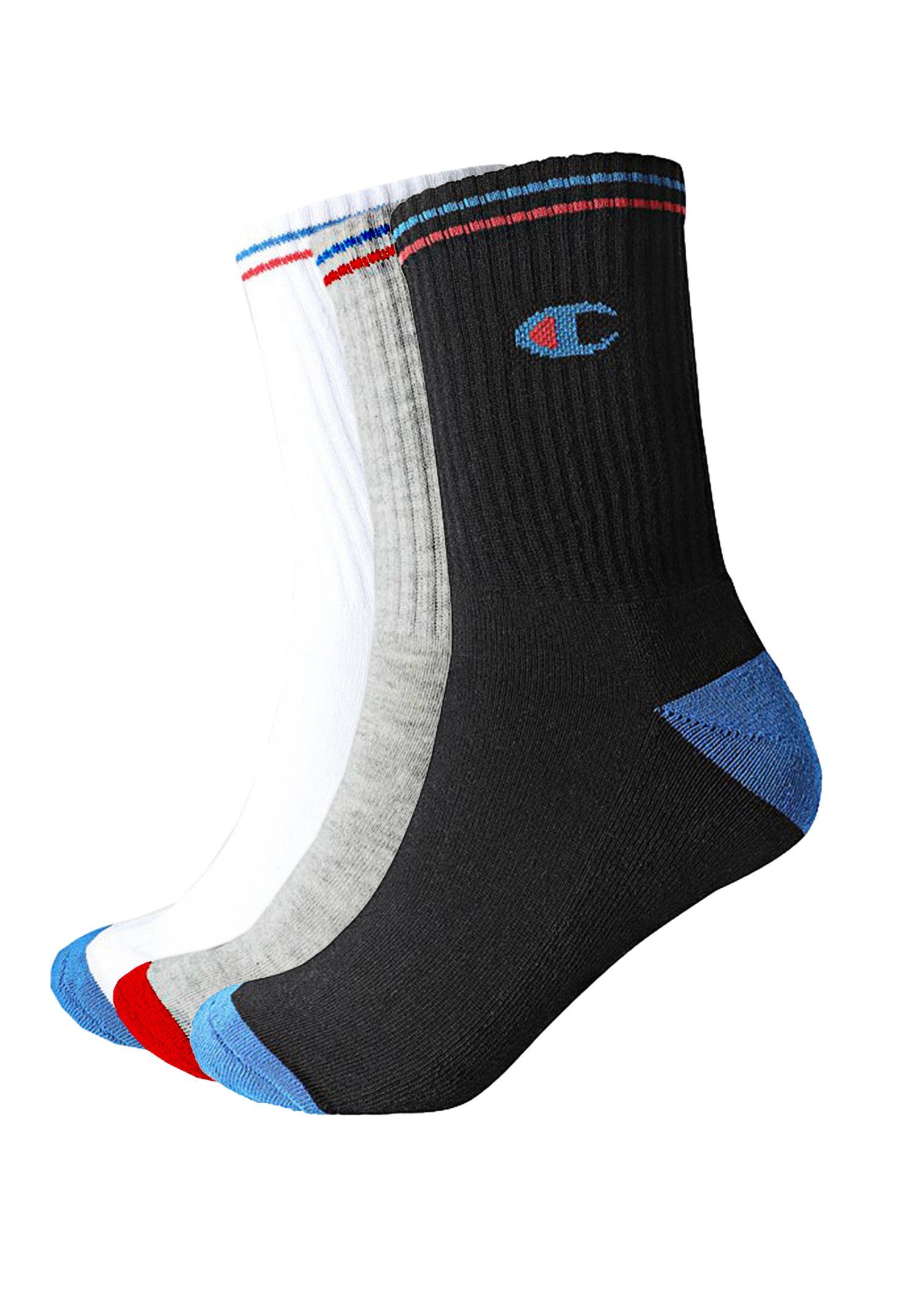 Champion Kurzsocken Crew Socks 3 Paar (Set, 3-Paar, 3er-Pack) günstig online kaufen