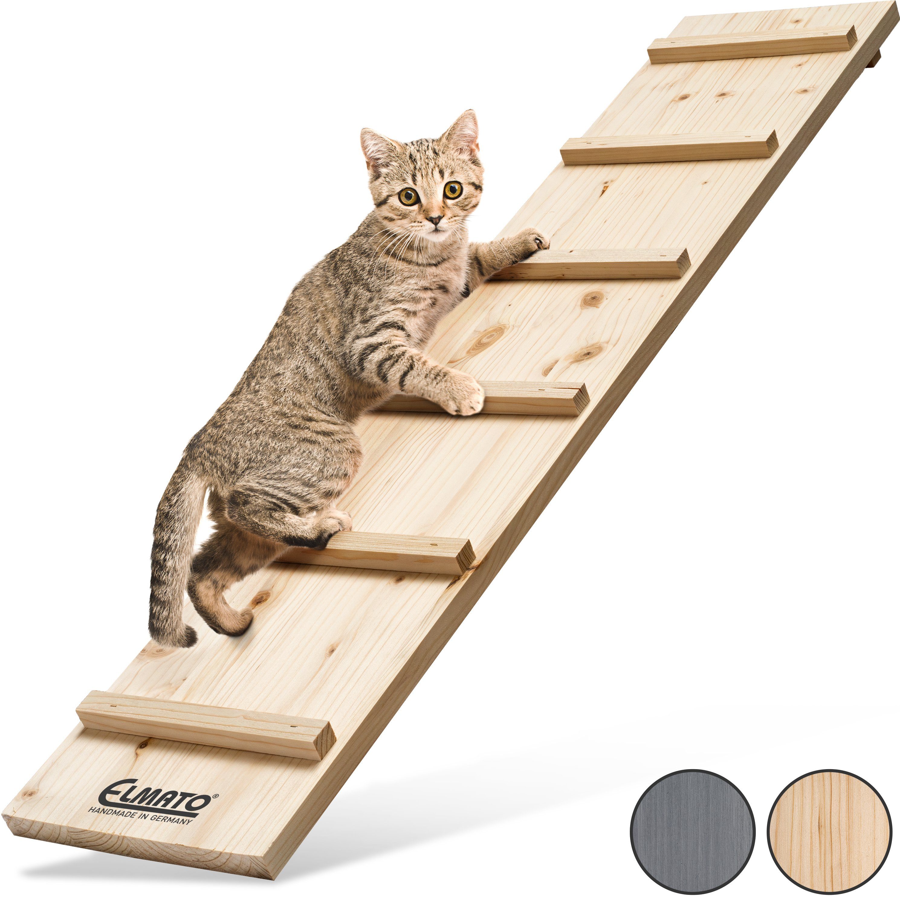 ELMATO Haustiertreppe Elmato 13018 Katzentreppe erweiterbar (1Meter ohne Verbindungsstück)
