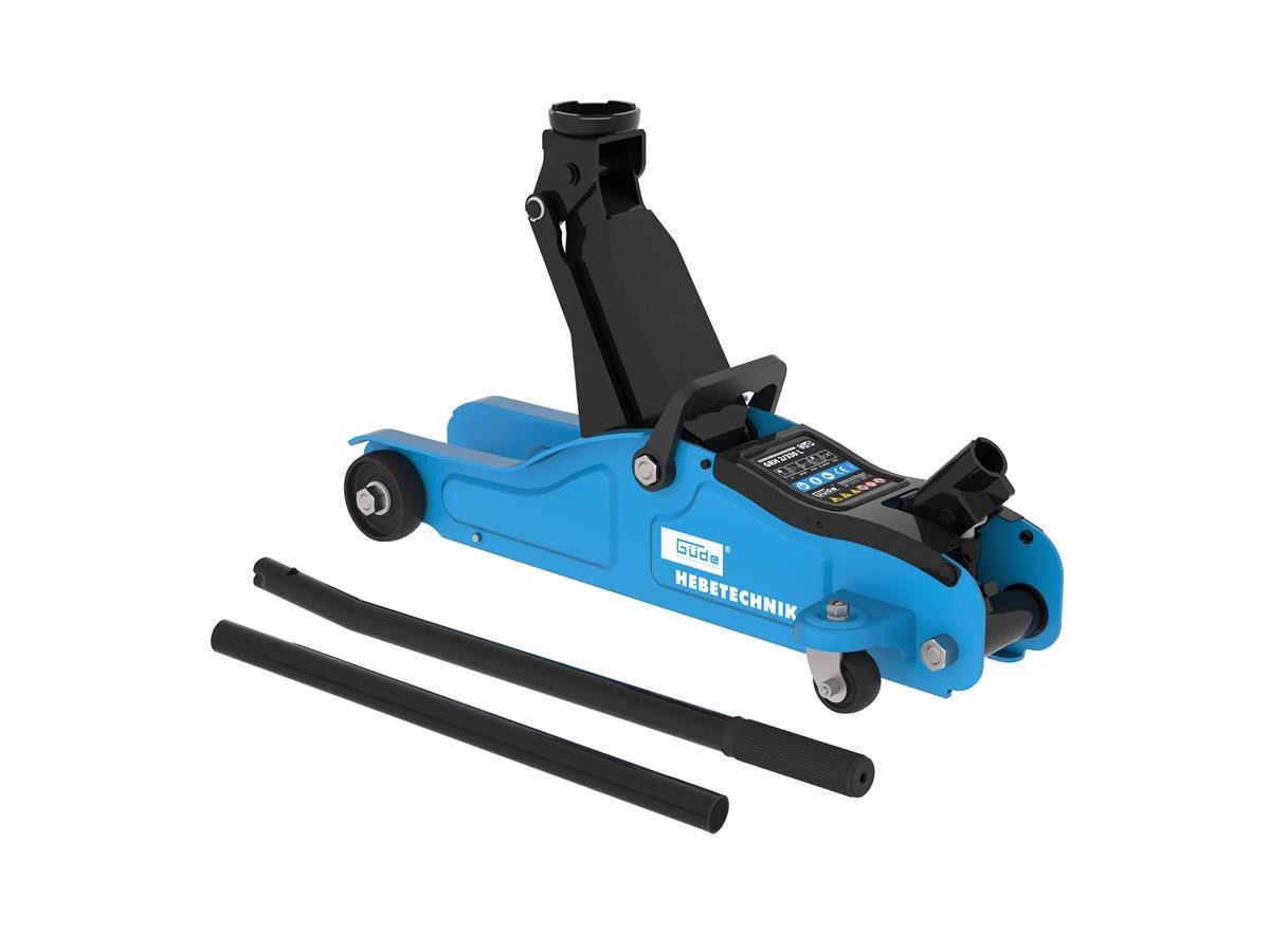 Güde Rangierwagenheber GRH 2/330L, max. Hubhöhe: 33 cm, bis 2 t Tragkraft, Hubhöhe 85 mm - 330 mm