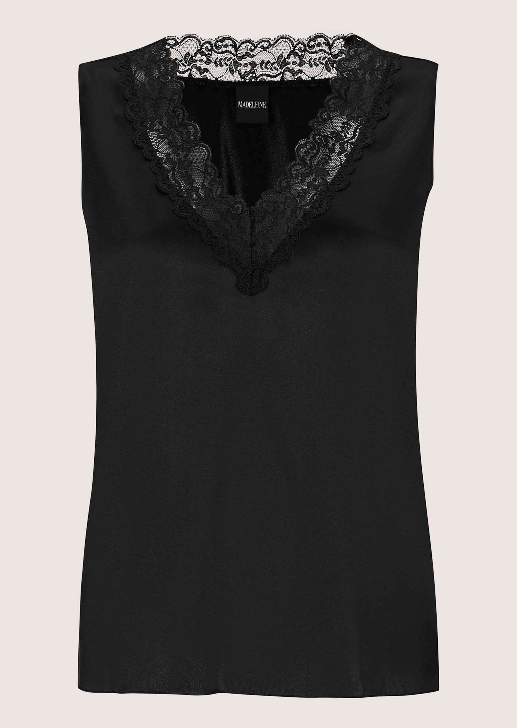 MADELEINE Shirttop Lingerie-Top mit V-Ausschnitt und günstig online kaufen