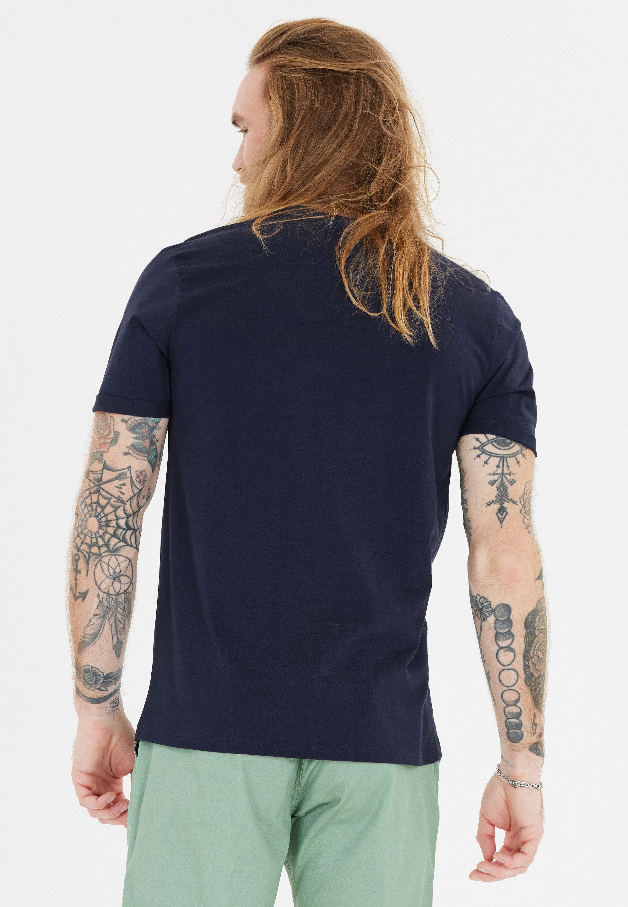 CRUZ Funktionsshirt Desmond mit hippem Print und reiner Baumwollqualität