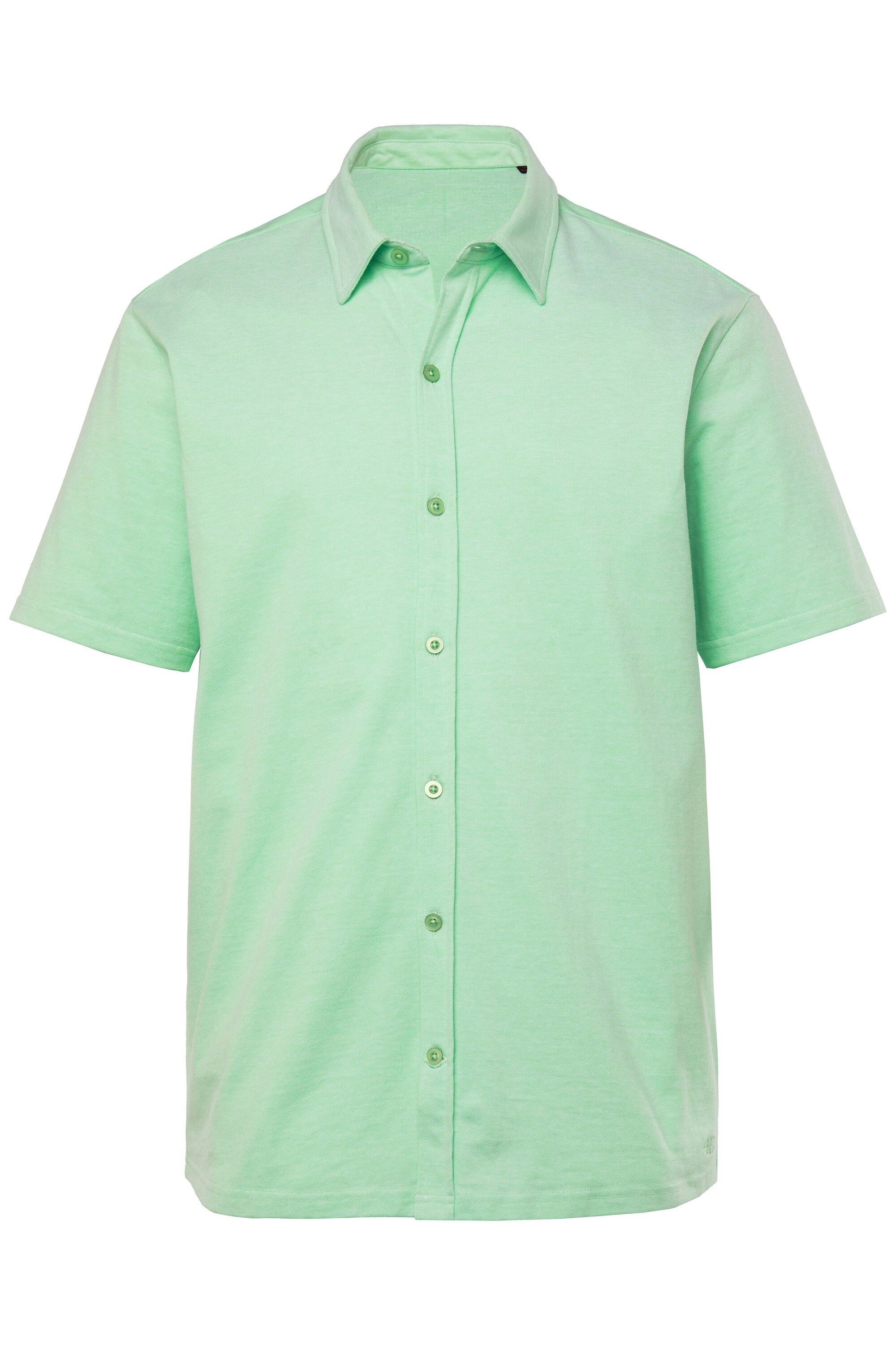 Boston Park Kurzarmhemd Piqué-Hemd Halbarm Kentkragen Comfort Fit günstig online kaufen