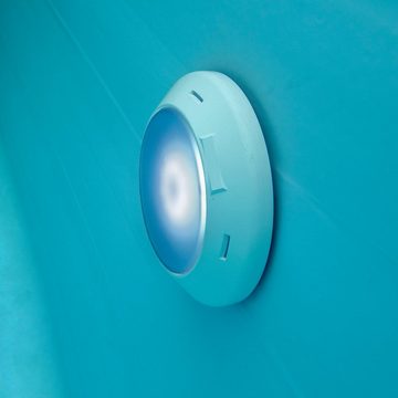 Gre Pool-Lampe PLWPB, LED fest integriert, Kaltweiß, Beleuchtung fürAufstellbecken