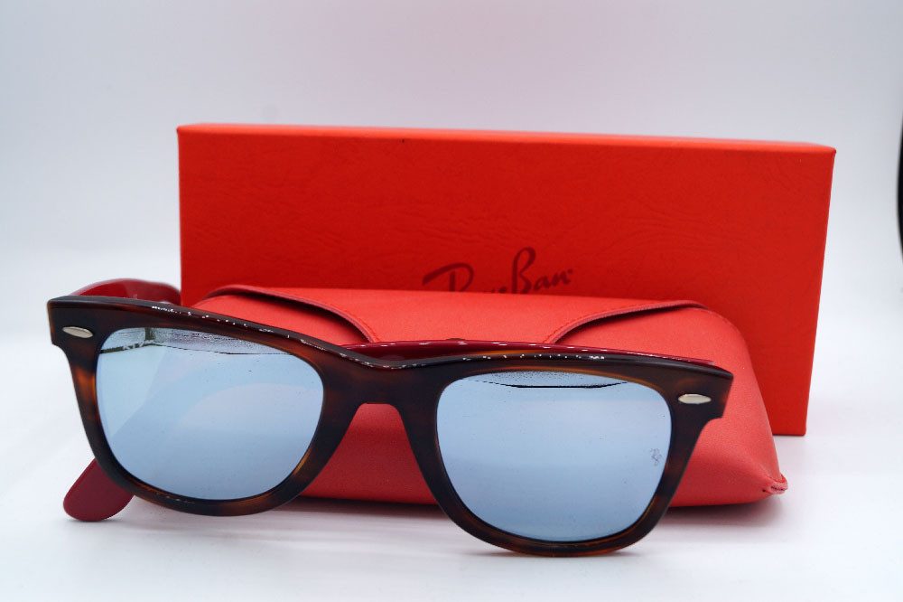 Ray-Ban Sonnenbrille RAY BAN Sonnenbrille Sunglasses RB 2140 117830 Gr. 50 Wayfarer