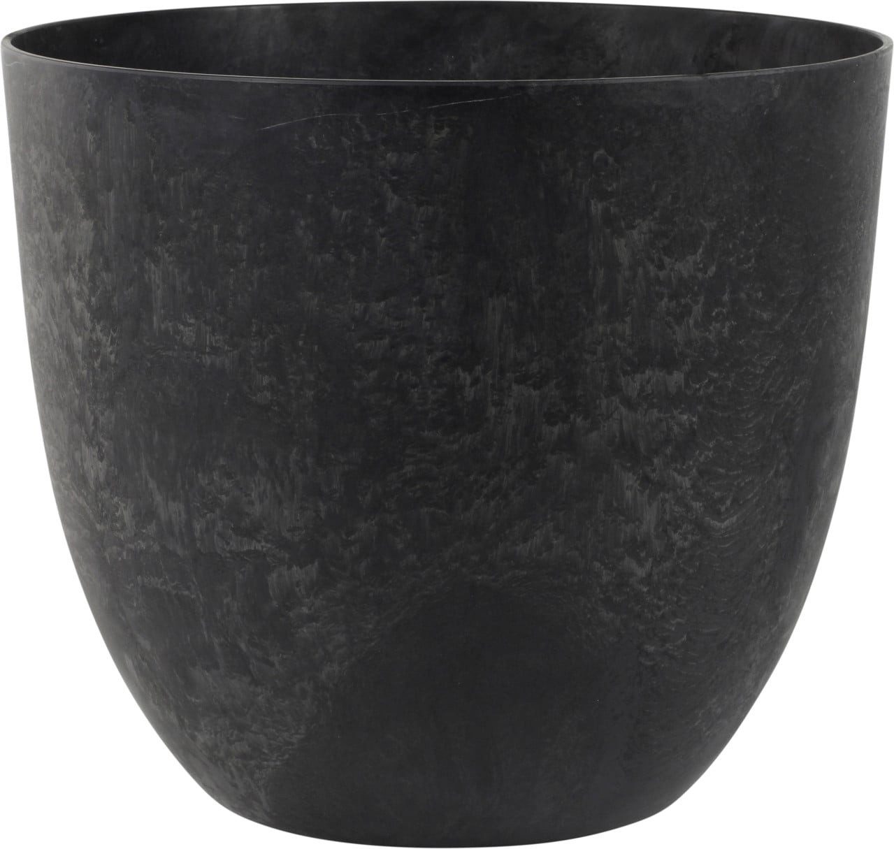 Artstone Pflanzkübel Artstone Pflanztopf Bola Ø45cm schwarz Ø 45 cm