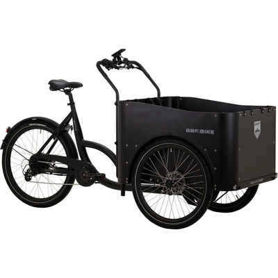 BBF Bikes E-Bike eCargorider 3.1 Eco Premium, 7 Gang, Kettenschaltung, Heckmotor, 468 Wh Akku, E Bike Elektro Bike Pedelec Lastenfahrrad Lastenrad E Cargo Bike