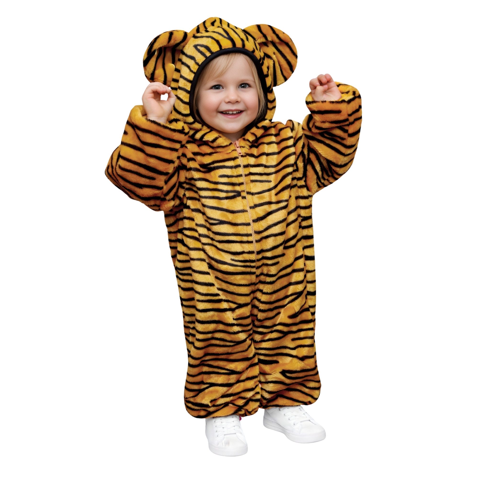 Ikumaal Kostüm Tiger-Kostüm, Zo13, Kind-er, Fasching Karneval Fasnacht - Größe:
