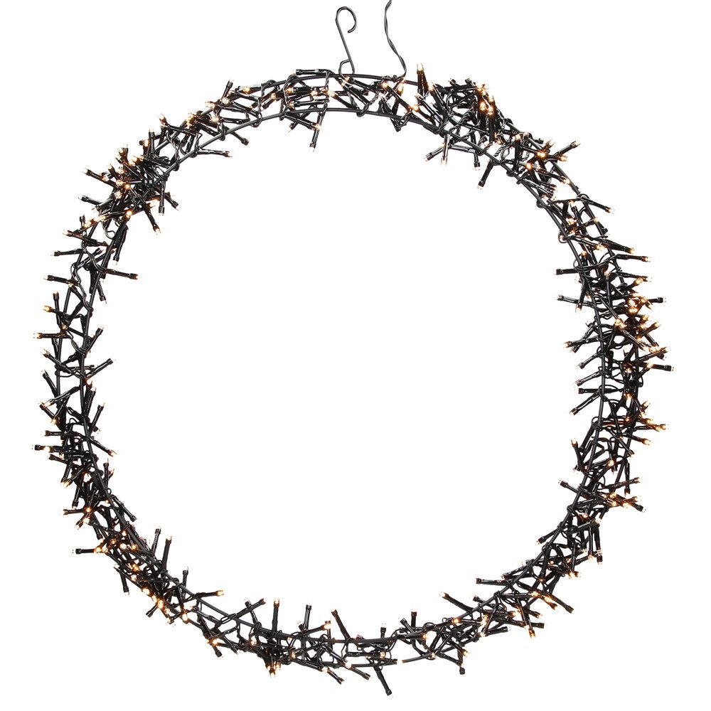 ECD Germany Weihnachtsfigur Wandkranz Hängekranz Weihnachts Kranz Lichterkr günstig online kaufen