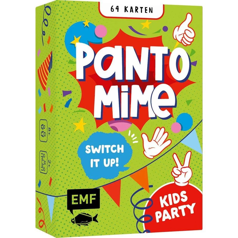 Michael Fischer Spiel Kartenspiel: Pantomime - Switch it up! - Kids-Party
