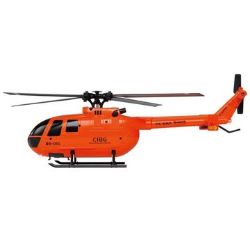 efaso RC-Helikopter C186 RC Hubschrauber BO-105 - Helikopter mit LED Beleuchtung, / 6-Achsen-Gyroskop / Auto.Start/Landung / Höhe-Halte-Funktion