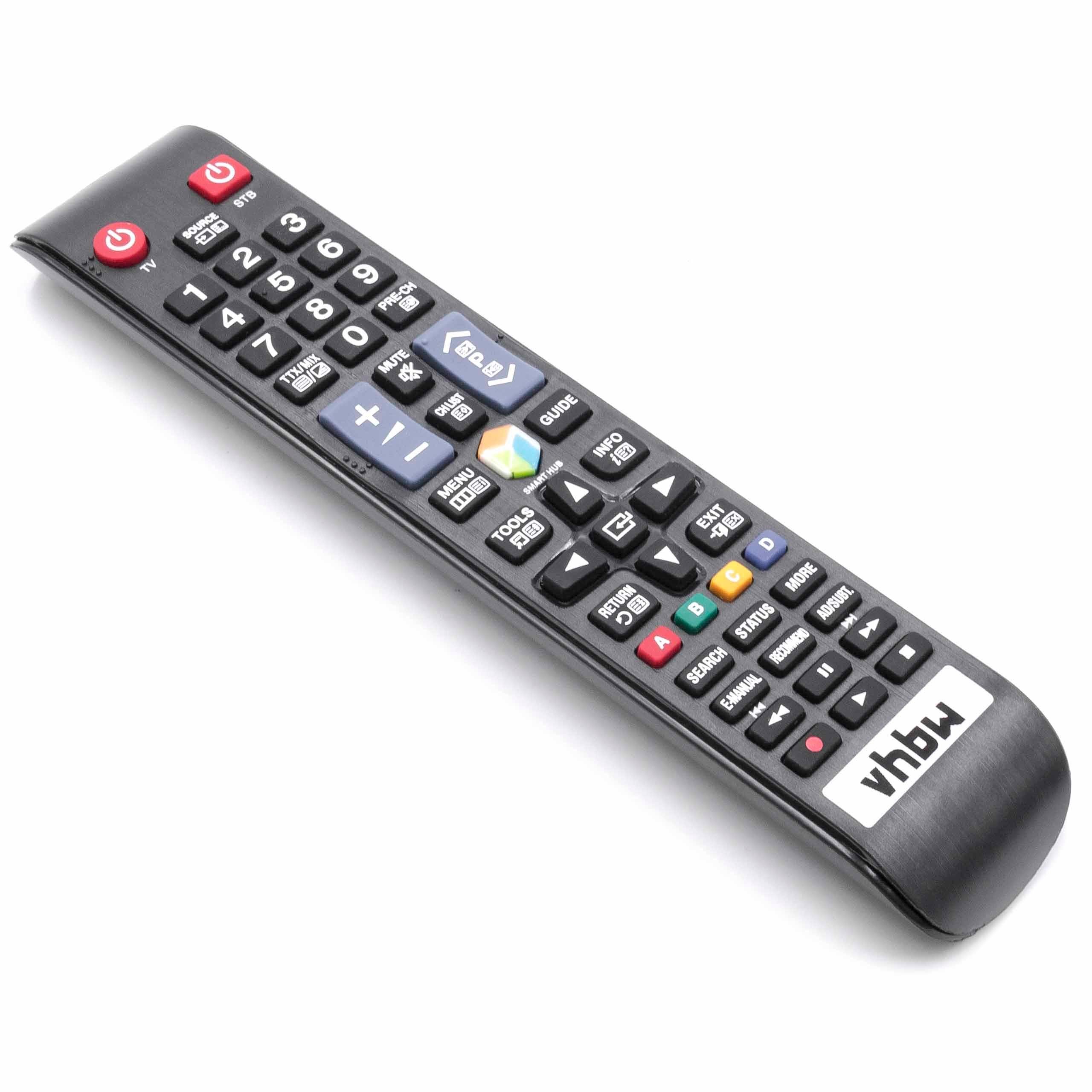 vhbw Fernbedienung (passend für Samsung UE22F5470, UE32F4500, UE32F4570, UE32F5300, UE32F5305, UE32F5370 TV, Video Audio & Konsole)