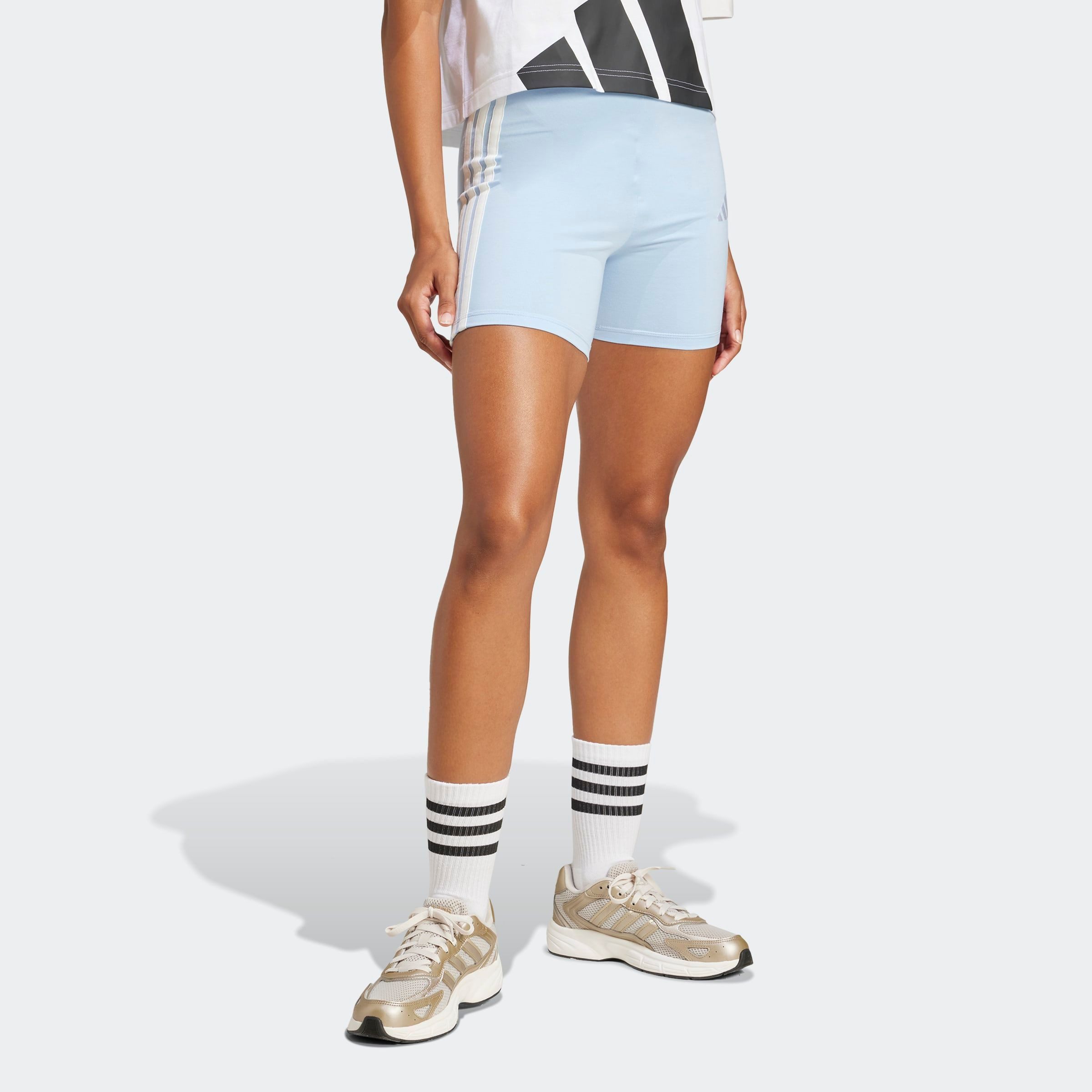 adidas Sportswear Trainingstights W 3S SJ BK SHO (1-tlg)