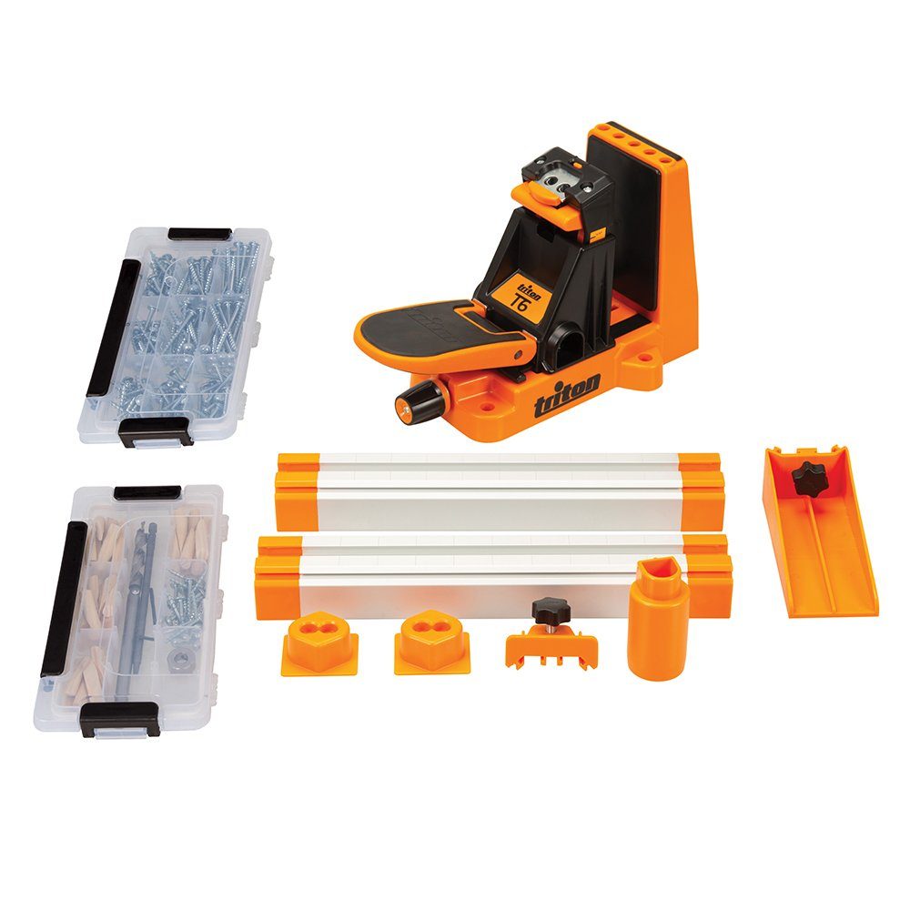 Bohrlehre T6 Taschenbohrlehre 12 - 42 mm Set 12-tlg. T6PHJM triton