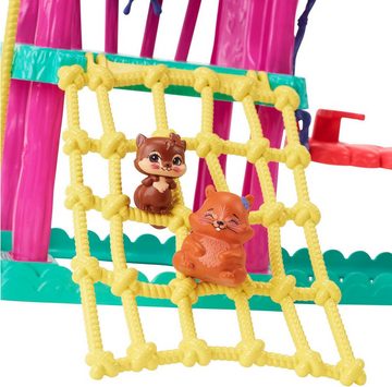 Enchantimals Spielwelt Spielplatz Set, mit 2 Puppen, Tierfreunden und Zubehör