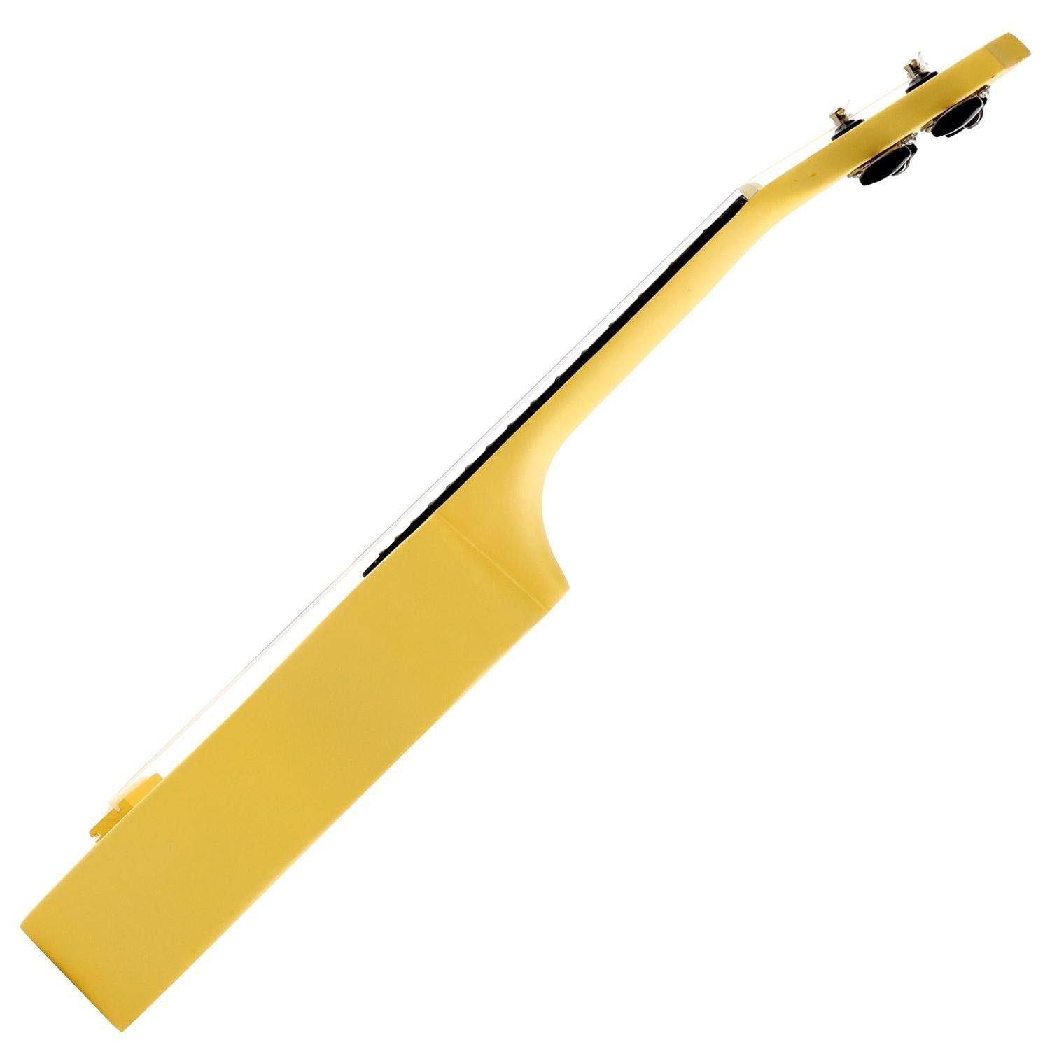 Classic Cantabile Ukulele Sopranukulele (Ukulele, Uke, 15 Bünde, leichtgängige Gitarrenmechanik), Spar-Set inklusive Ukulele-Schule