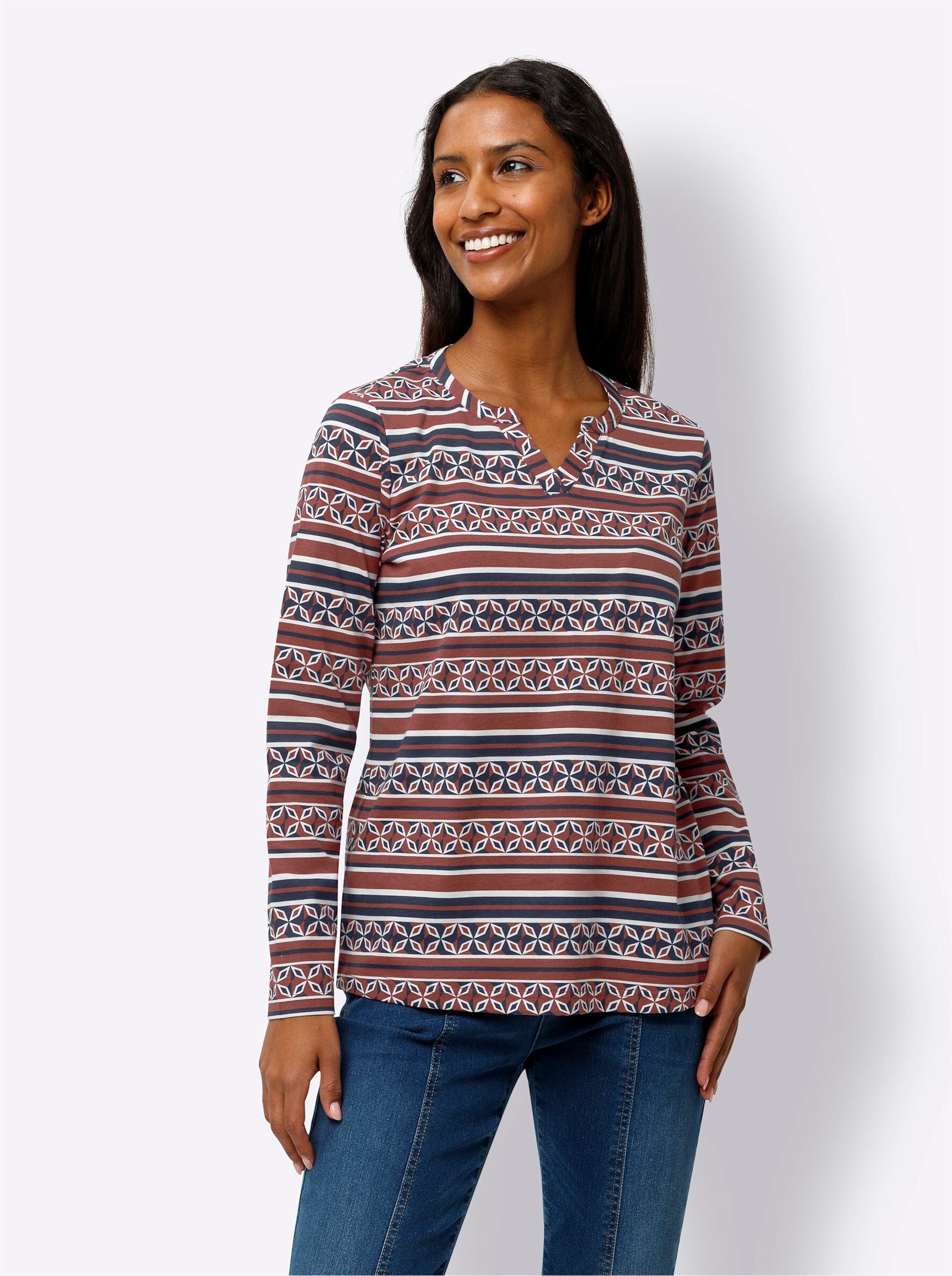 heine T-Shirt Langarmshirt günstig online kaufen