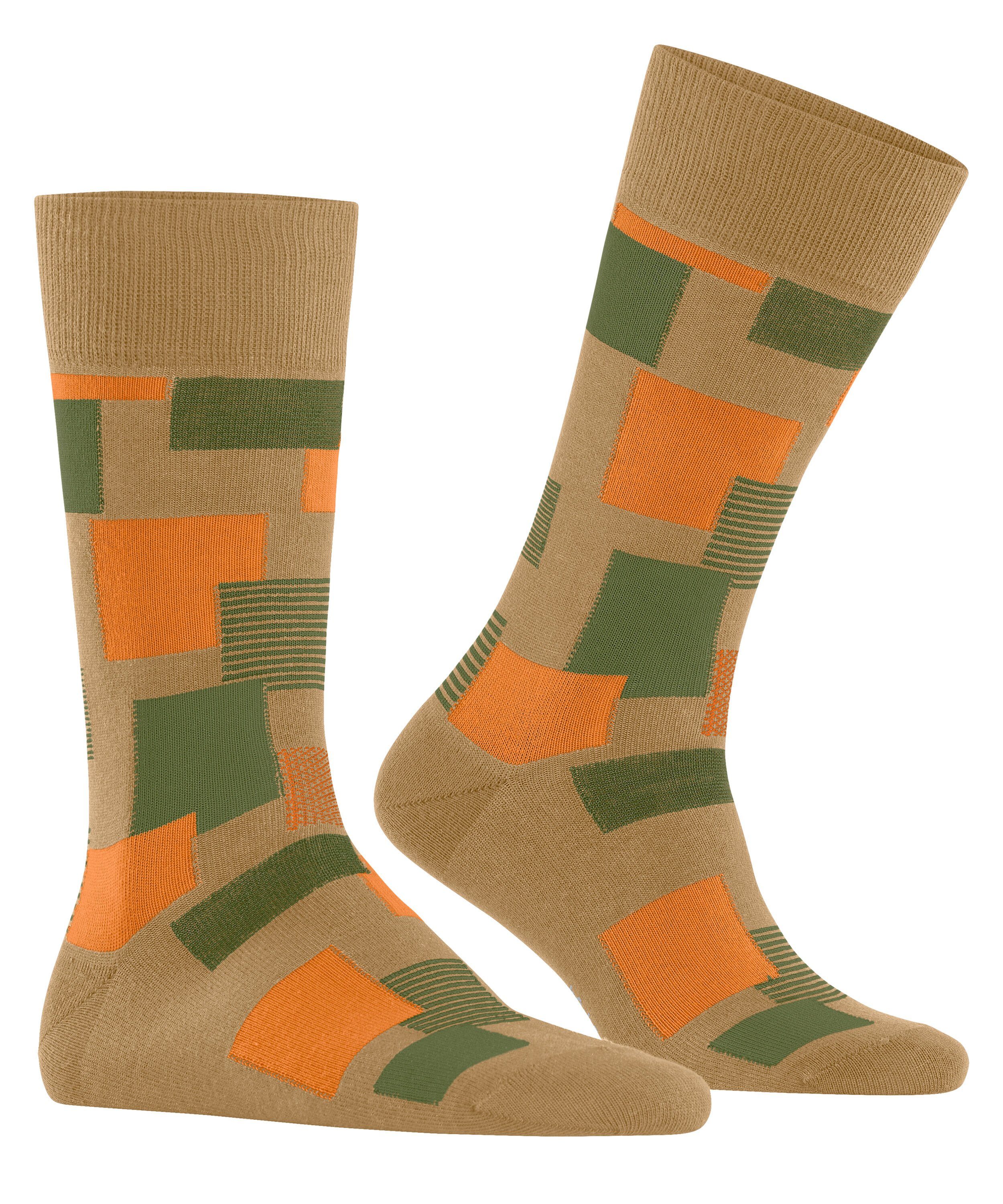 Patch Burlington (4670) Mended (1-Paar) toffee Socken