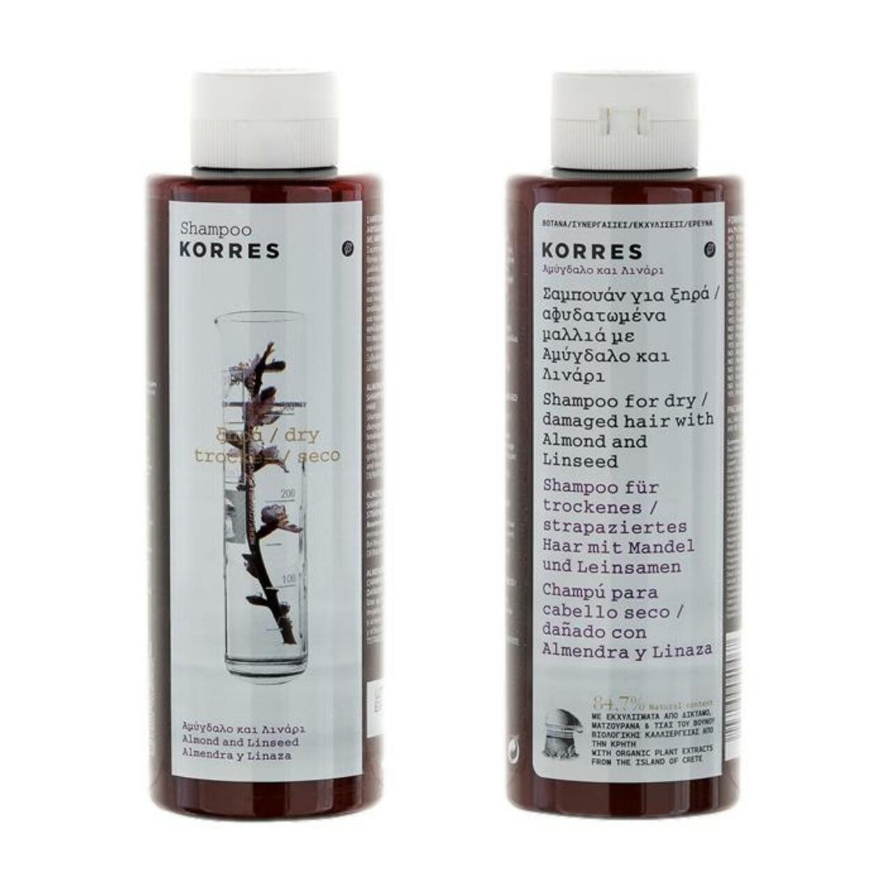 Korres Haarshampoo Almond & Linseed Shampoo