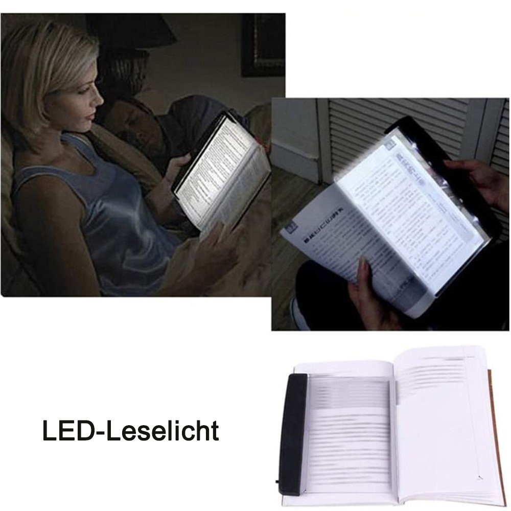 LED Light,Leselicht Buchlampe,Panel Leselampe LED Book Jormftte