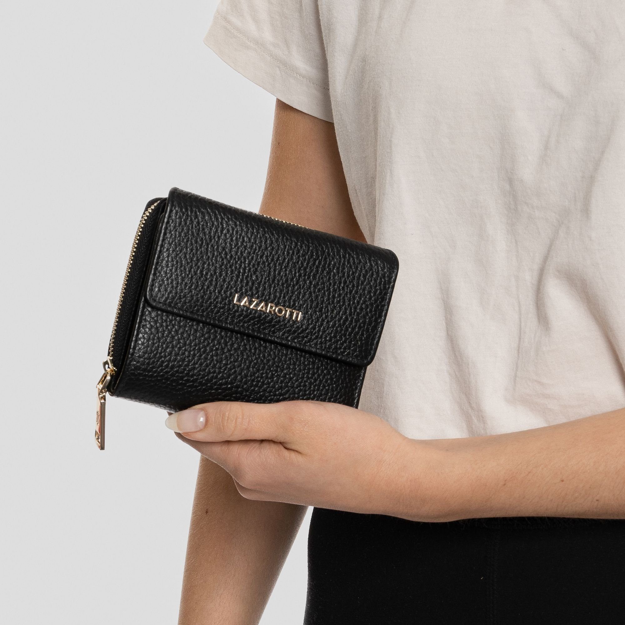 Lazarotti Geldbörse Bologna Leather, Leder günstig online kaufen