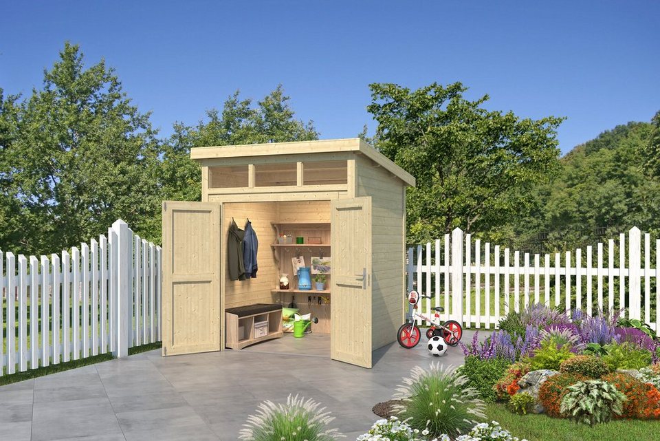 Outdoor Life Products Gartenhaus »Kibo 1«, BxT 200x200 cm