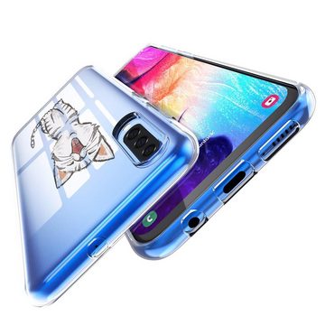CoolGadget Handyhülle Handy Case Silikon Motiv Series für Samsung Galaxy A71 6,7 Zoll, Hülle mit hochauflösendem Muster für Samsung A71 Schutzhülle