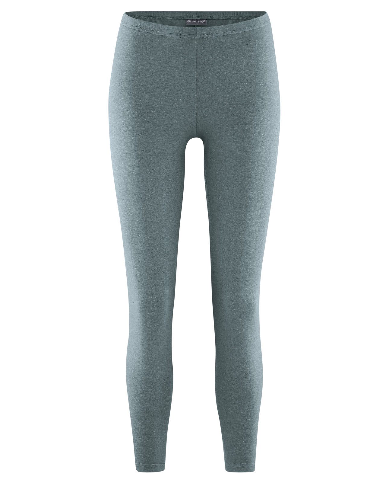 Yogaleggings Lange Basic Leggings aus Hanf & Bio-Baumwolle