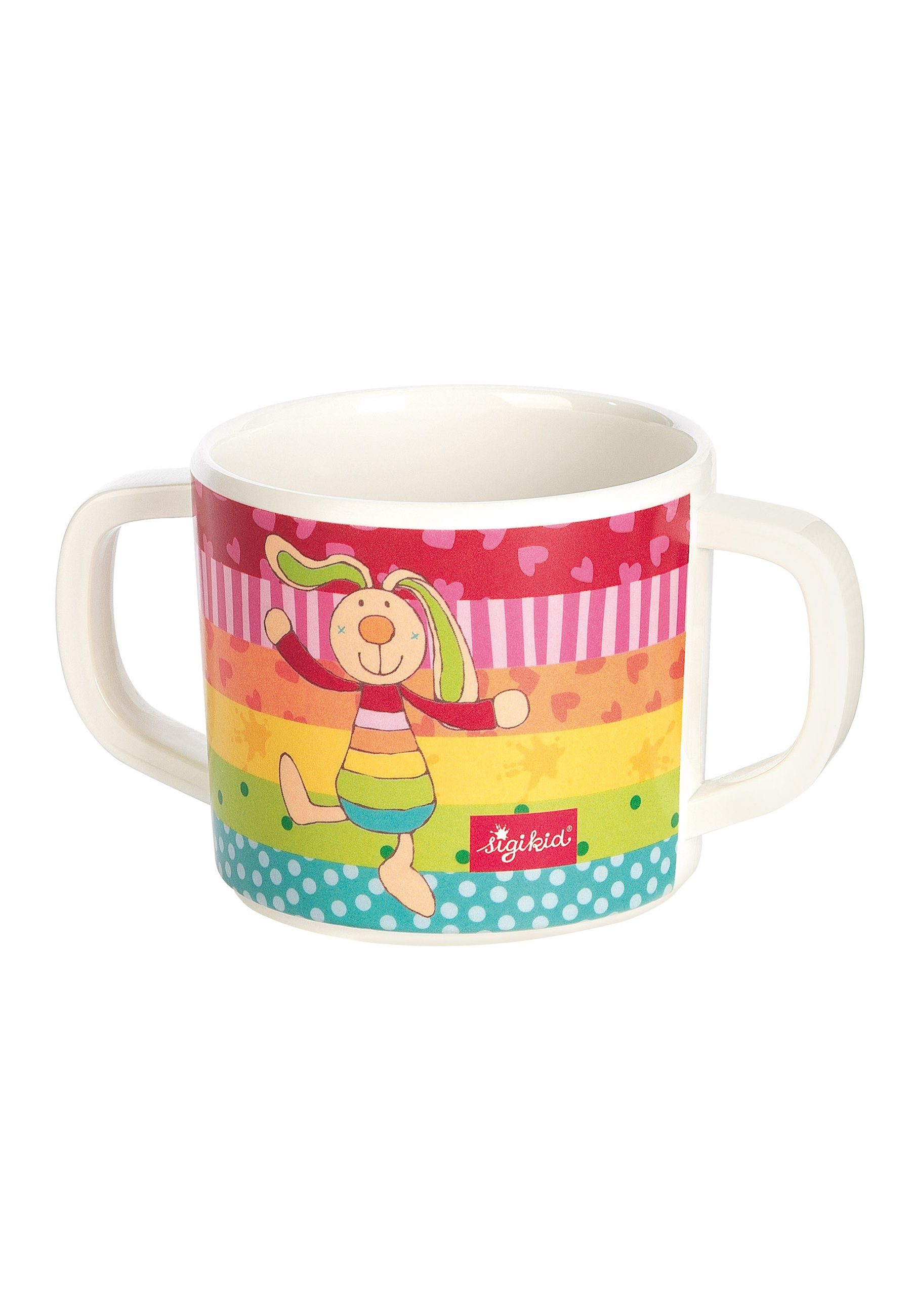 Sigikid Tasse Детская посуда Tasse Hase Rainbow Rabbit rPET, 100% rPET