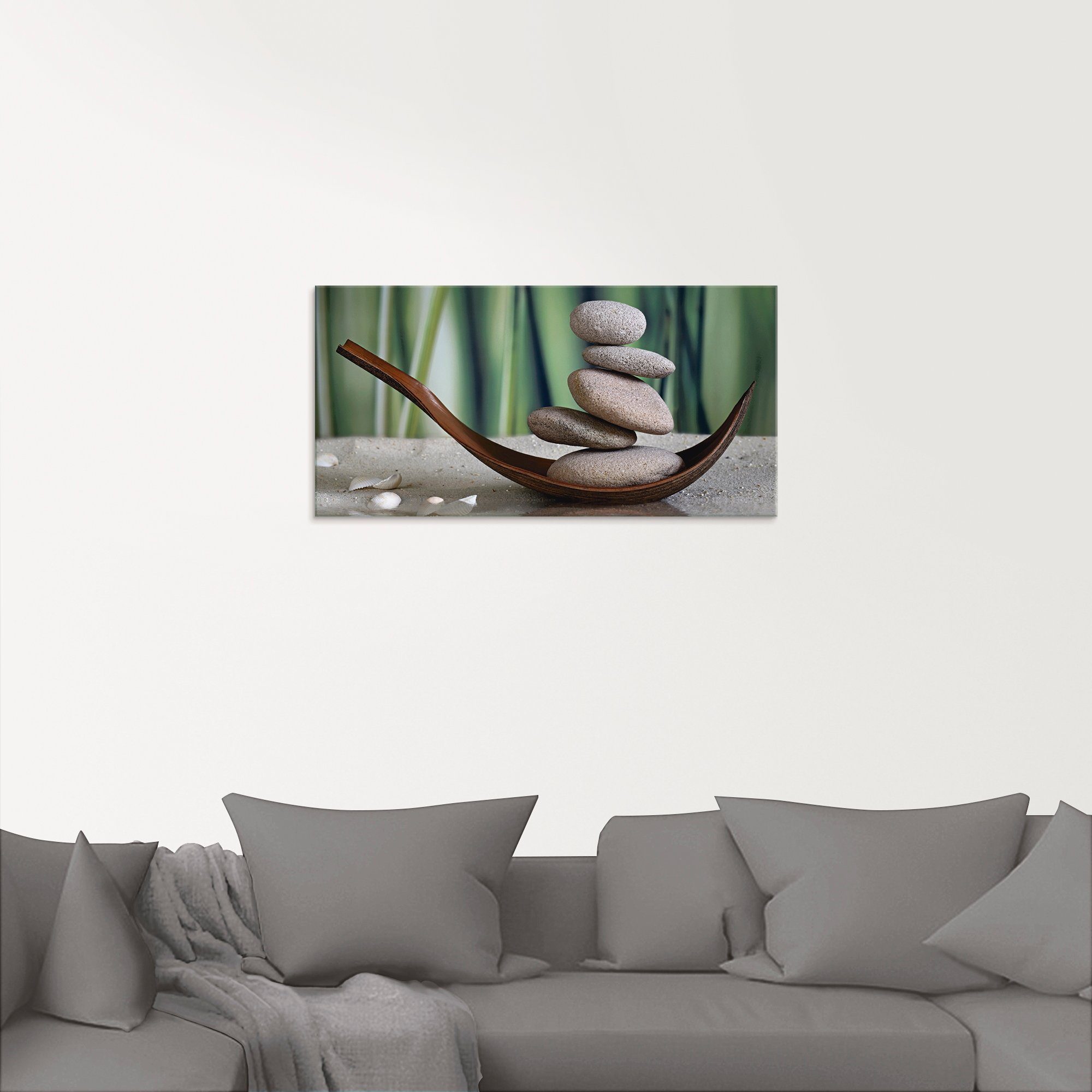Artland Glasbild »Gleichgewicht«, Zen (1 Stück)-HomeTrends
