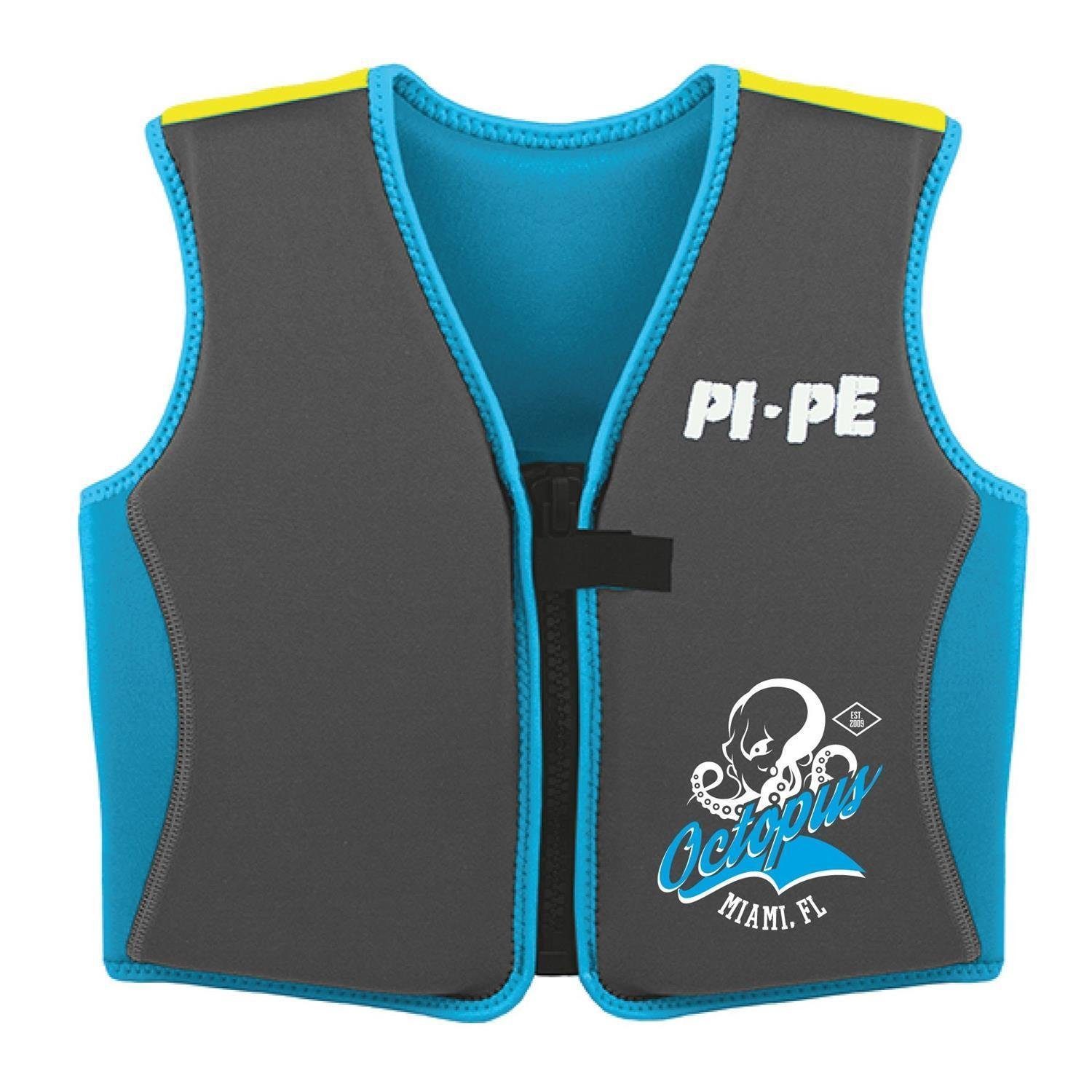 PI-PE Schwimmweste PI-PE 2-3 Active Schwimmweste blau/grau Kinder Jahre