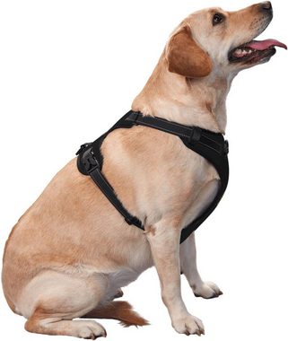 HEYHIPPO Autohundegeschirr Verstellbares Hundegeschirr mit einfach zu bedienendem Griff, Fehlschlag 43-56CM