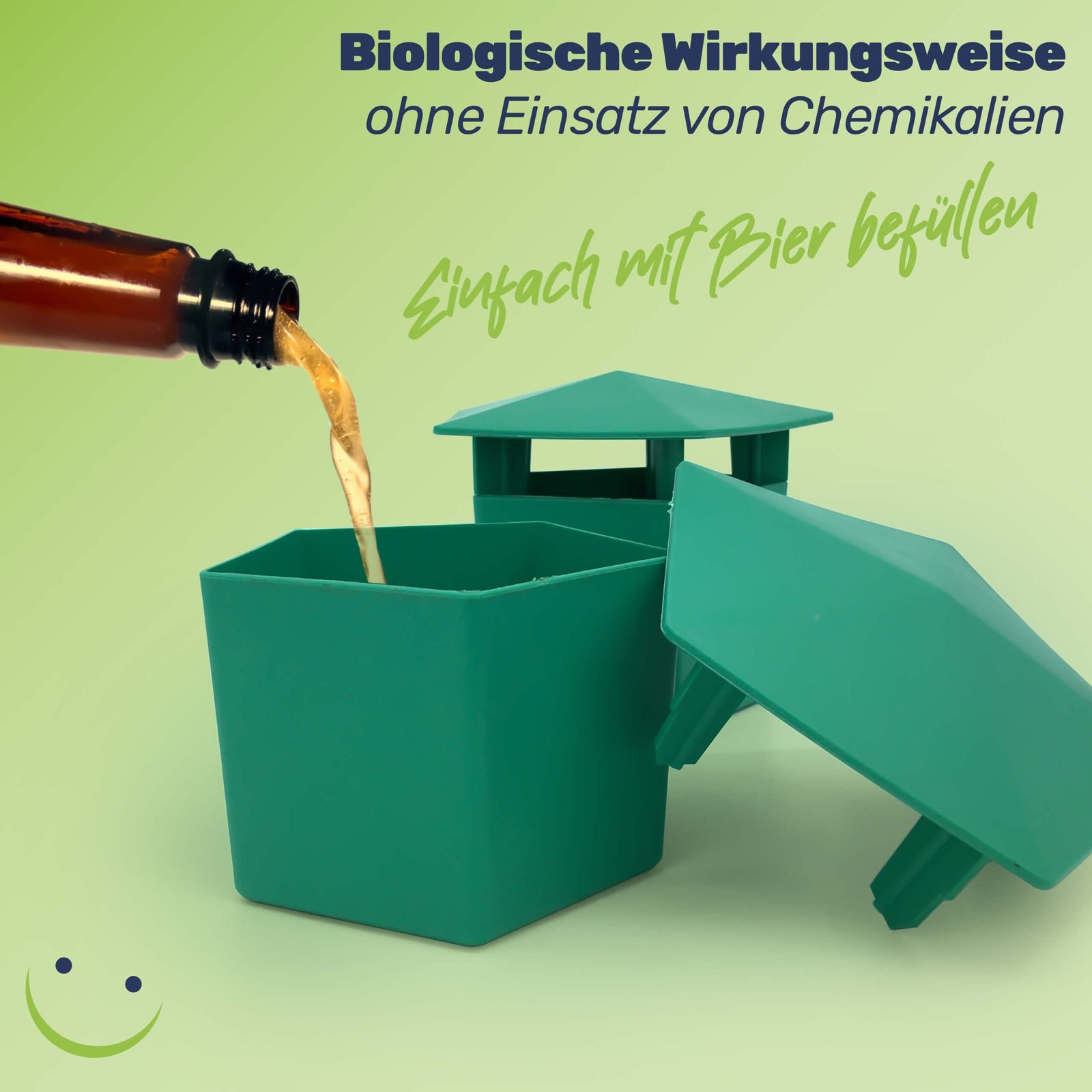 Gravidus Lebendfalle Schneckenfalle Set Schneckenschutz Garten