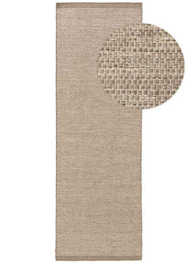 Wollteppich Rocco, benuta, rechteckig, Höhe: 5 mm, Kunstfaser, Berber, Ethno-Style, Wohnzimmer