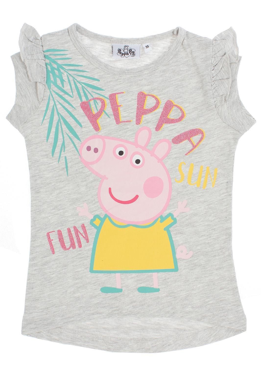 Peppa Pig T-Shirt Peppa Pig Mädchen Shirt Hasbro-Lizensiert (1-tlg., Shirt)