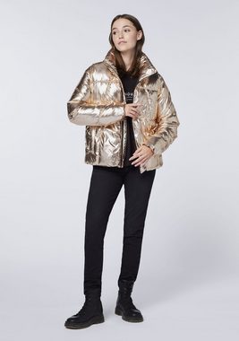 JZ & Co Steppjacke in Metallic-Optik