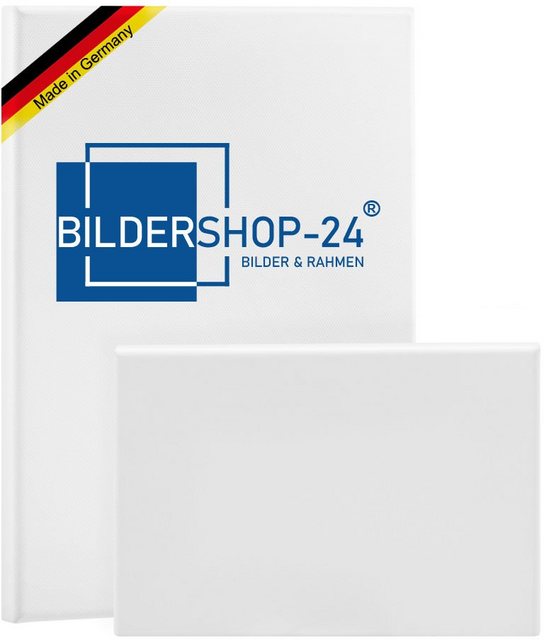 Bildershop-24 Bilderrahmen »Bespannter Keilrahmen, Leinwand (unbedruckt)«, (1 Stück), made in Germany-Otto