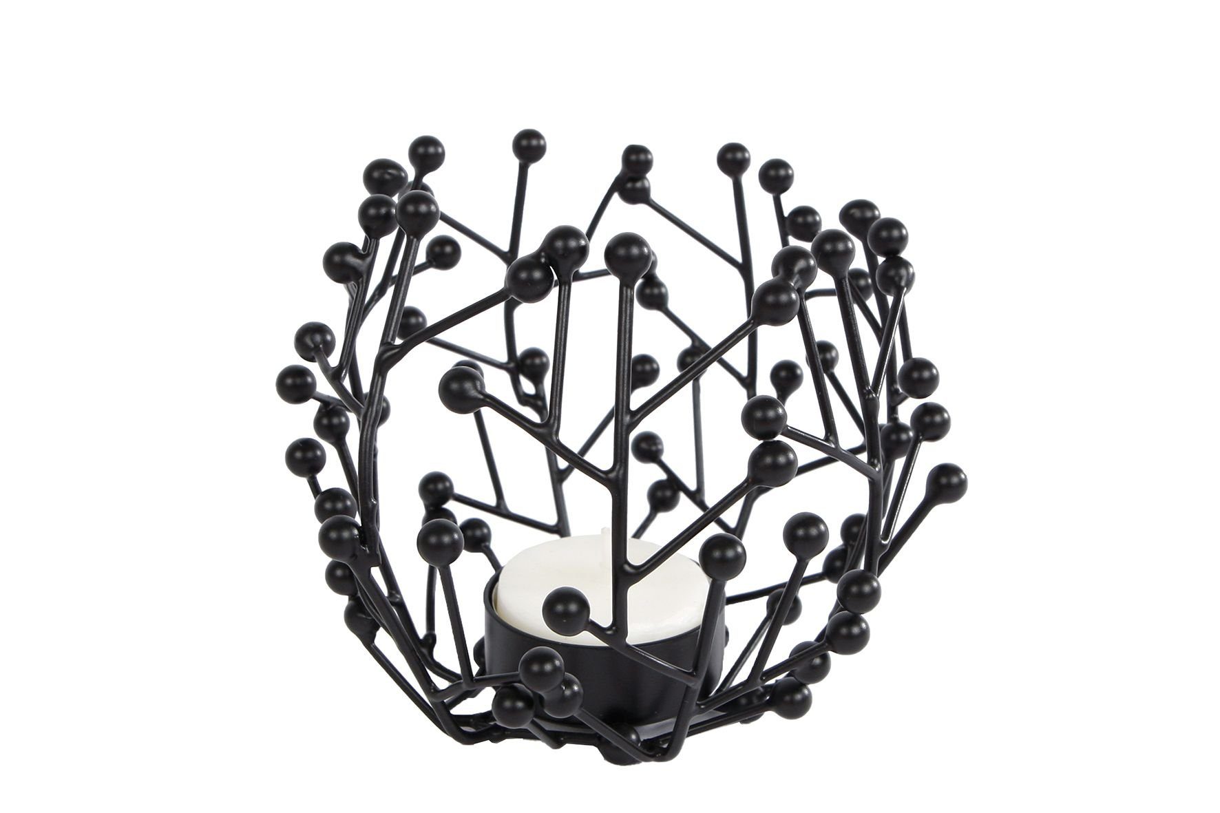 Rivanto Teelichthalter Twiggy (1 St), Kerzenständer in einer extravaganten Form, aus Metall
