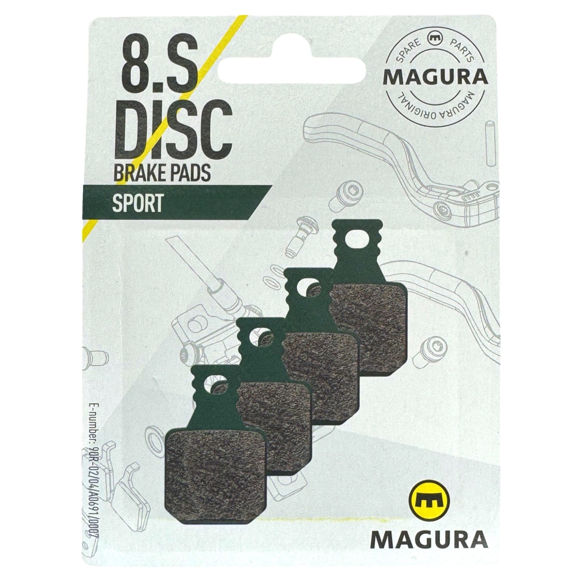 Magura Scheibenbremse Magura MT Fahrrad Hydraulische Дискові гальма Ersatz Disc Bremsbeläge