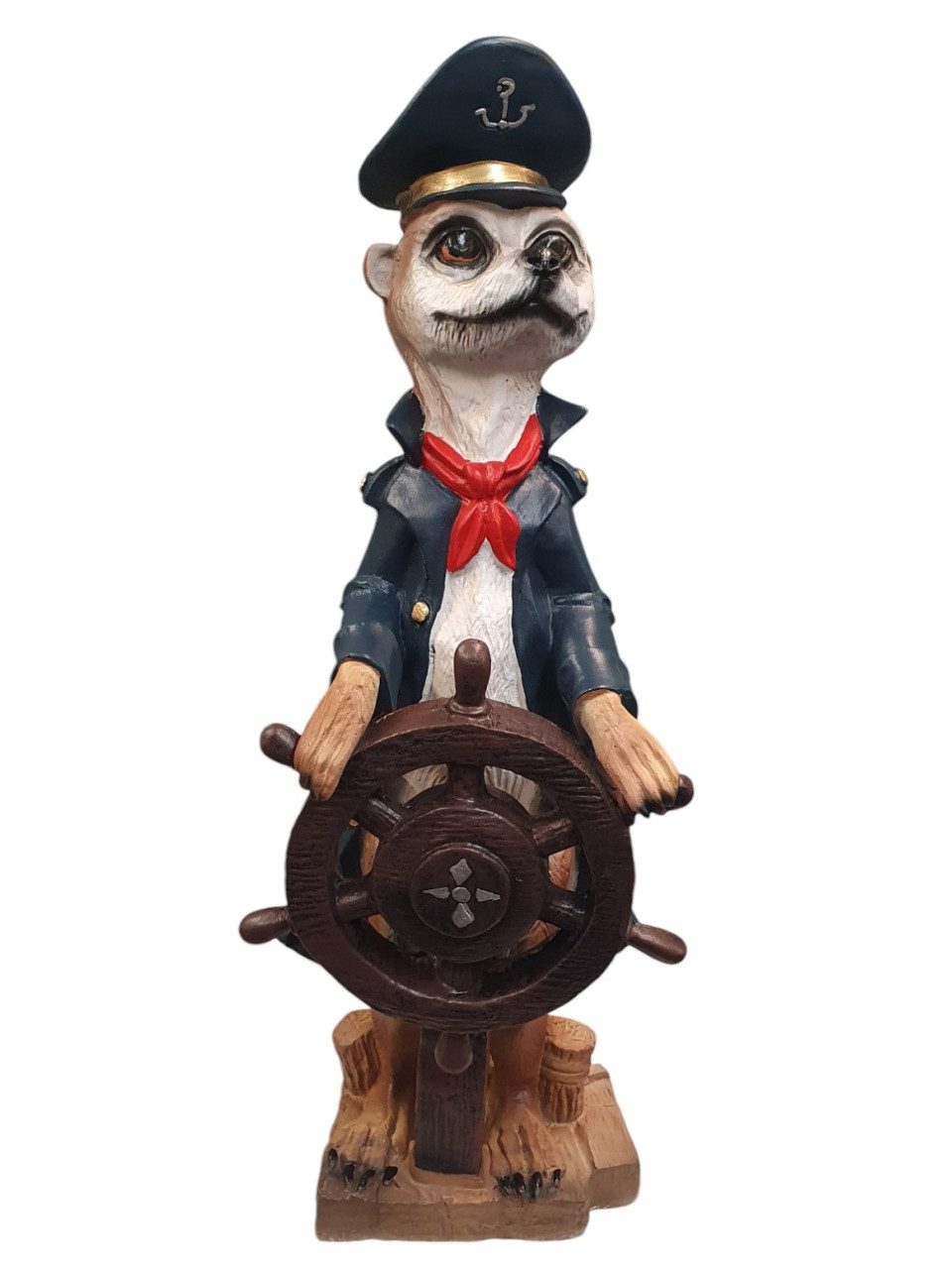 Figurendiscounter Gartenfigur Figur Erdmännchen 67 x 22 x 20 cm braun