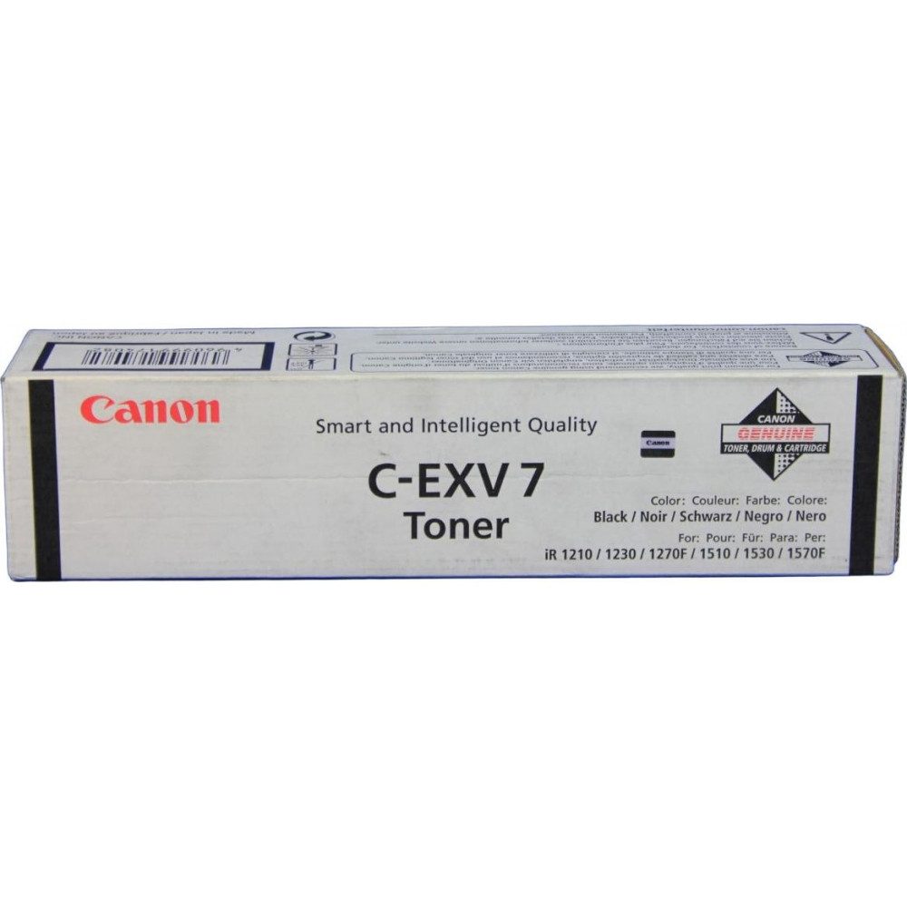 Canon Tonerkartusche Canon C-EXV 7 Schwarz-Toner für Drucker., (Kompatibel mit Canon C-EXV 7 Serie), Hohe Druckleistung, 6 Stück im Paket
