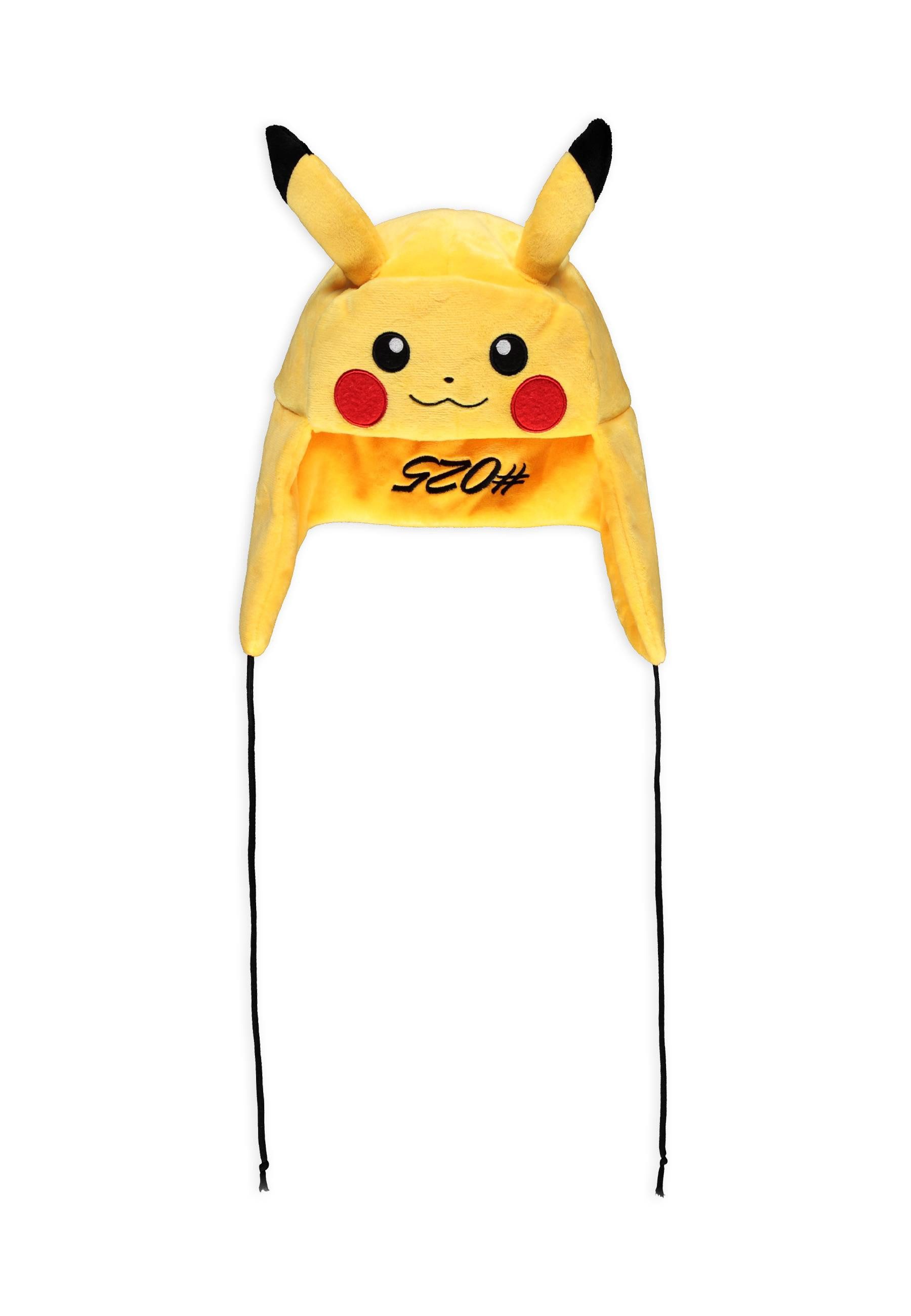 DIFUZED Plüschmütze Pokémon - Pikachu Trapper-Hut (NEU & OVP)