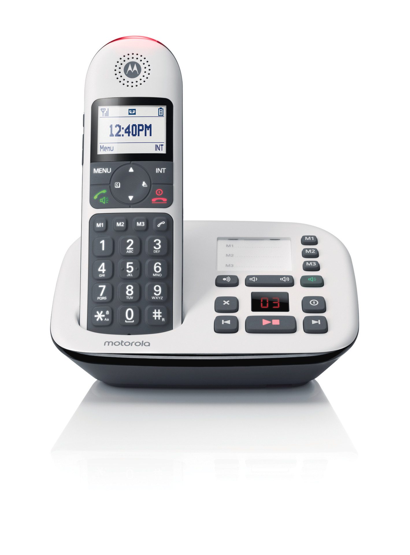 Beafon Motorola CD5011 Voice Schnurloses Mobilteil (Mobilteile: 1, Hörgerätekompatibel)