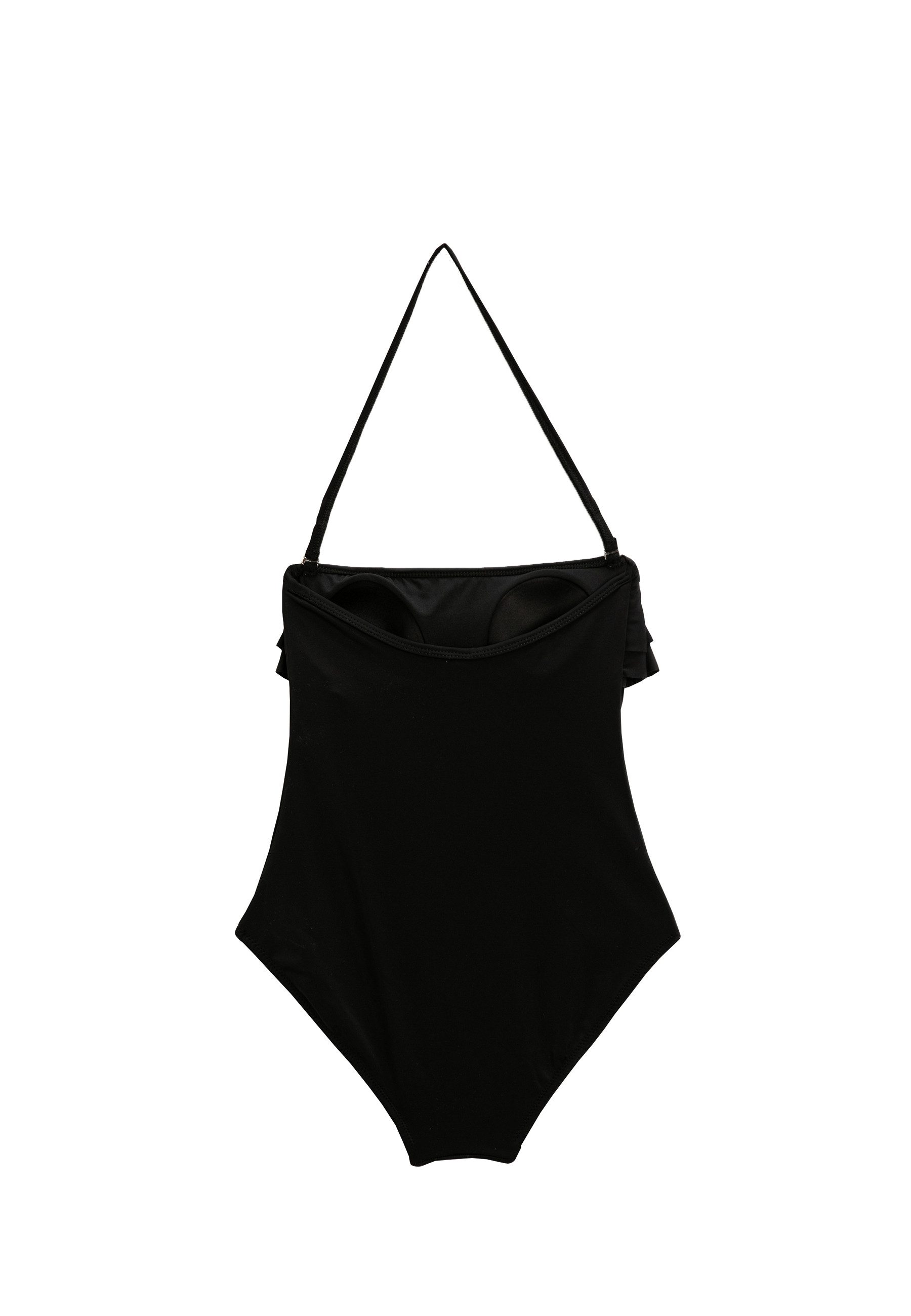 Koton Schwimmanzug Badeanzug Mit Rüschen Straight Schwimmanzug