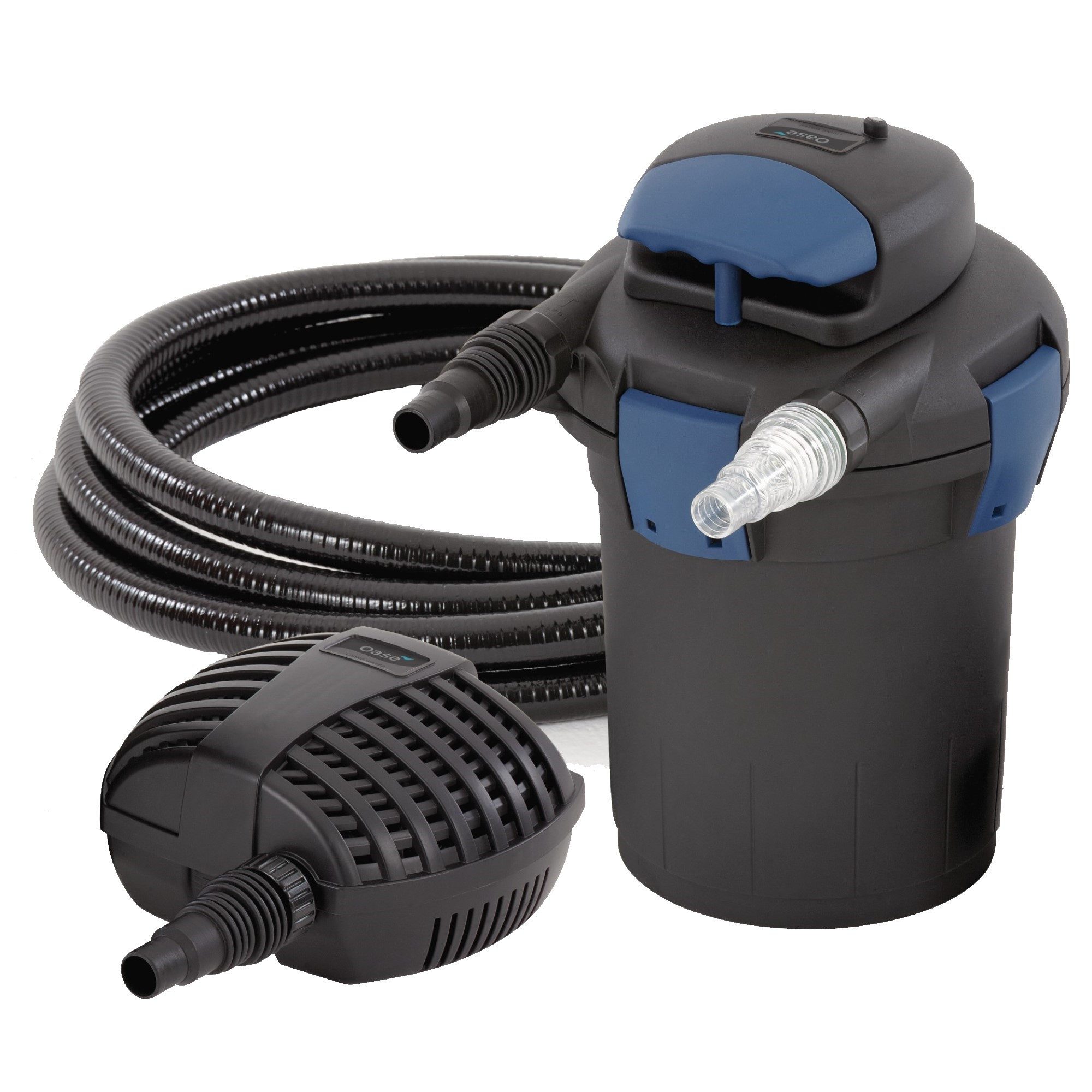 OASE Teichfilter Biopress Set 4000, Druckfilter, Teichfilter für Fisch