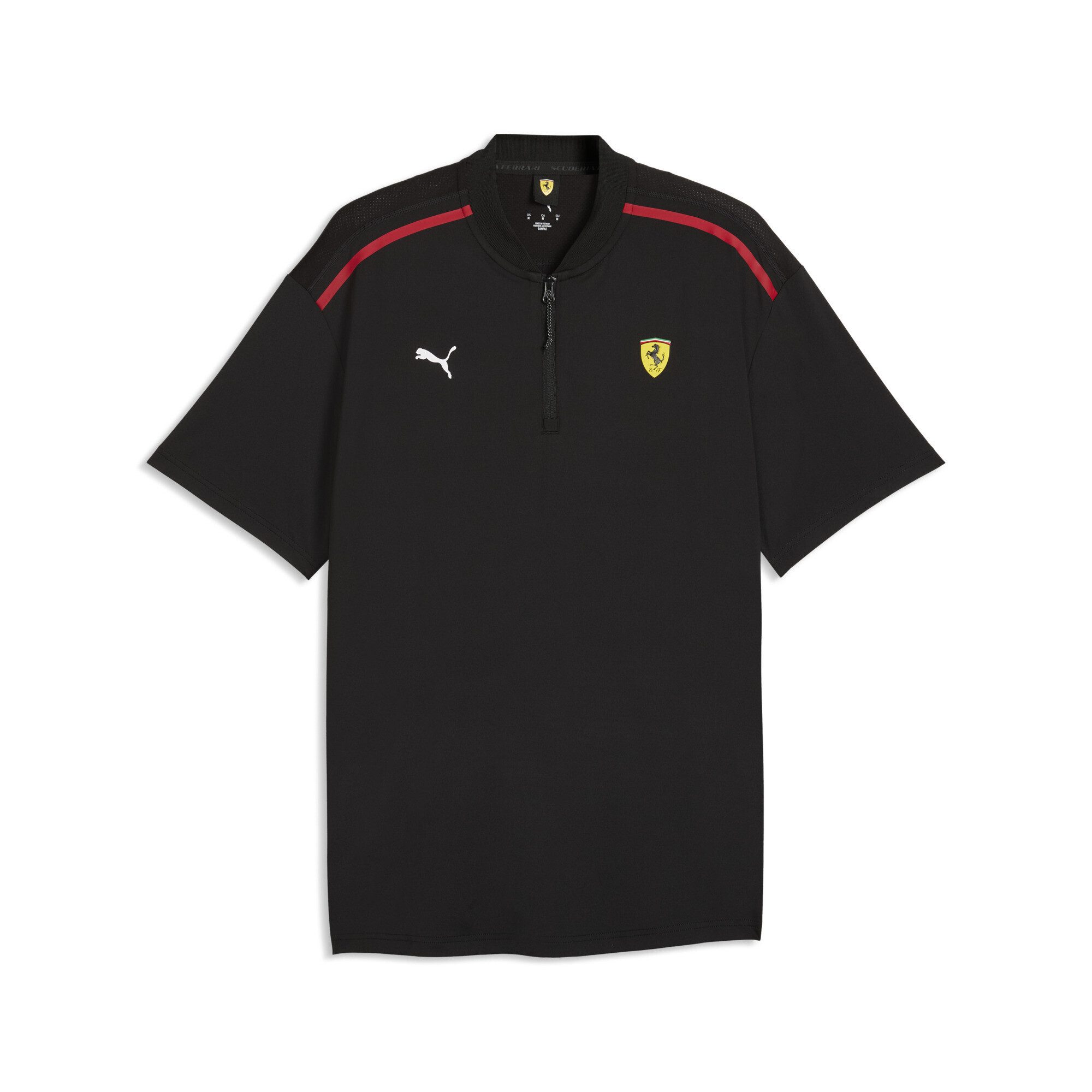PUMA Poloshirt Scuderia Ferrari Premium CLOUDSPUN Relaxed Polo Herren