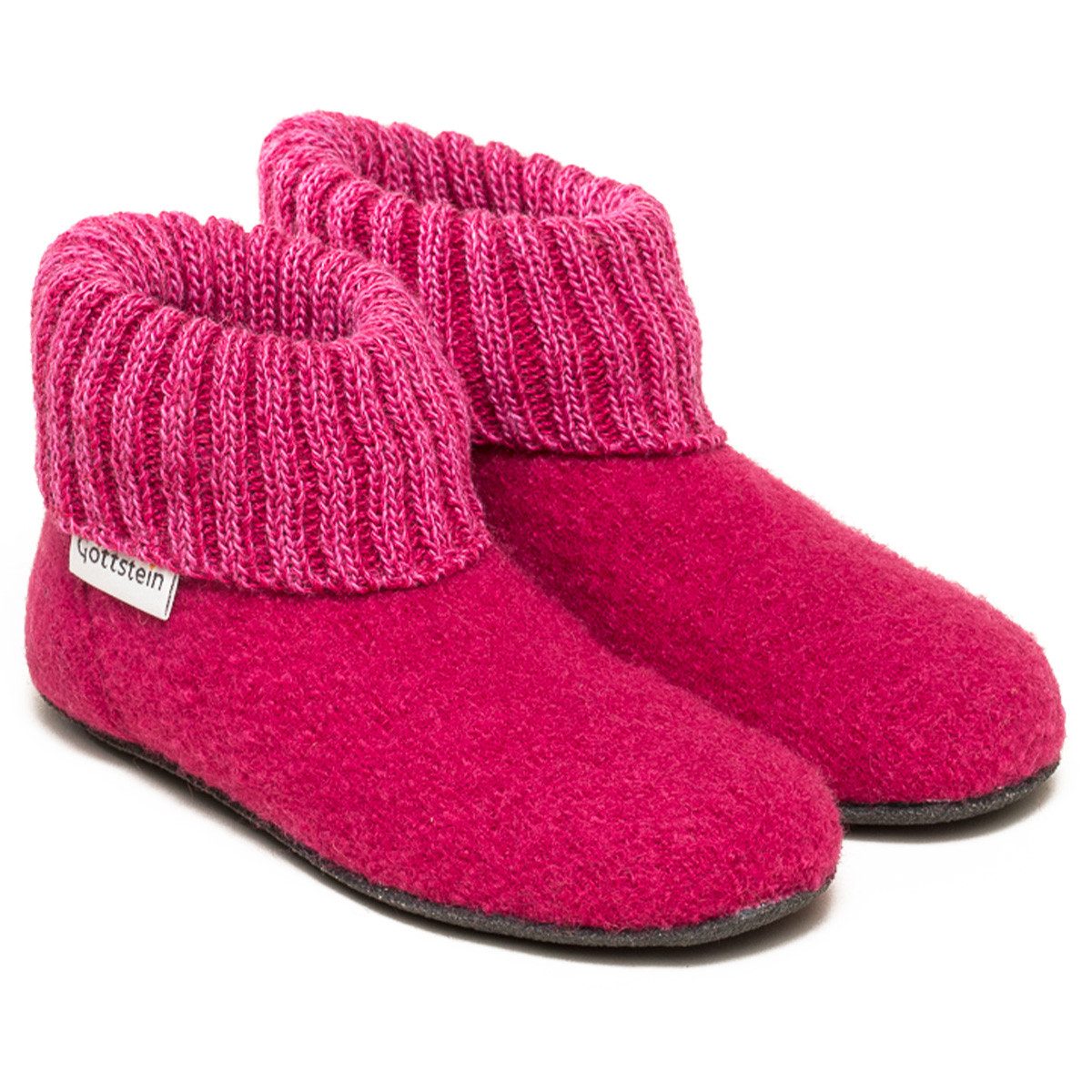 Gottstein Alpine Boot FE Hüttenschuhe (1-tlg) Hüttenschuh - Hausschuh mit optimaler Passform, Rutschfeste Sohle