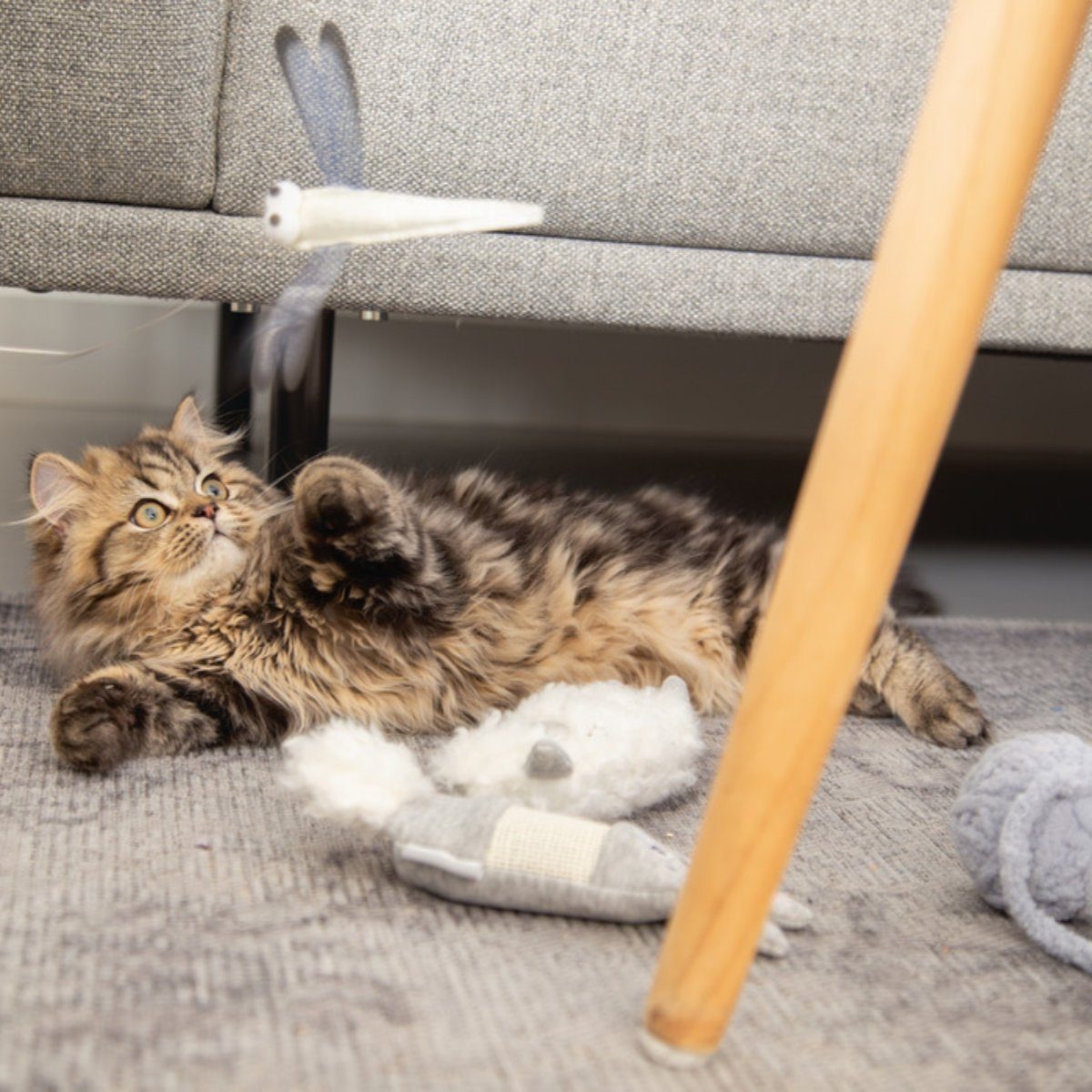 Beeztees Tierkuscheltier Kitten Spielzeug Hase