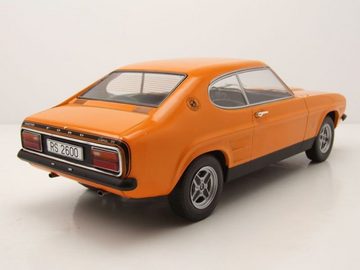 MCG Modellauto Ford Capri MK1 RS 2600 1973 orange schwarz Modellauto 1:18 MCG, Maßstab 1:18