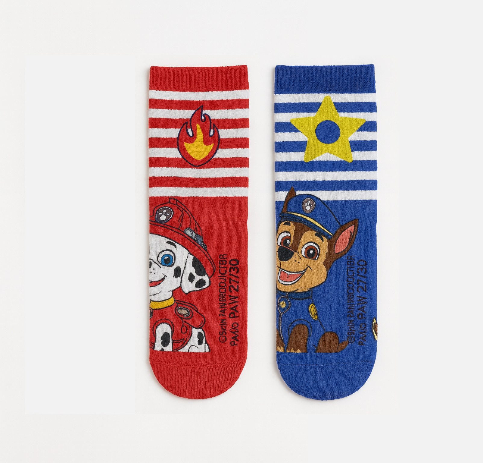 Cerda Freizeitsocken Paw Patrol 2-Paar Anti-Rutsch-Socken – Weiche Strümpfe für Kinder